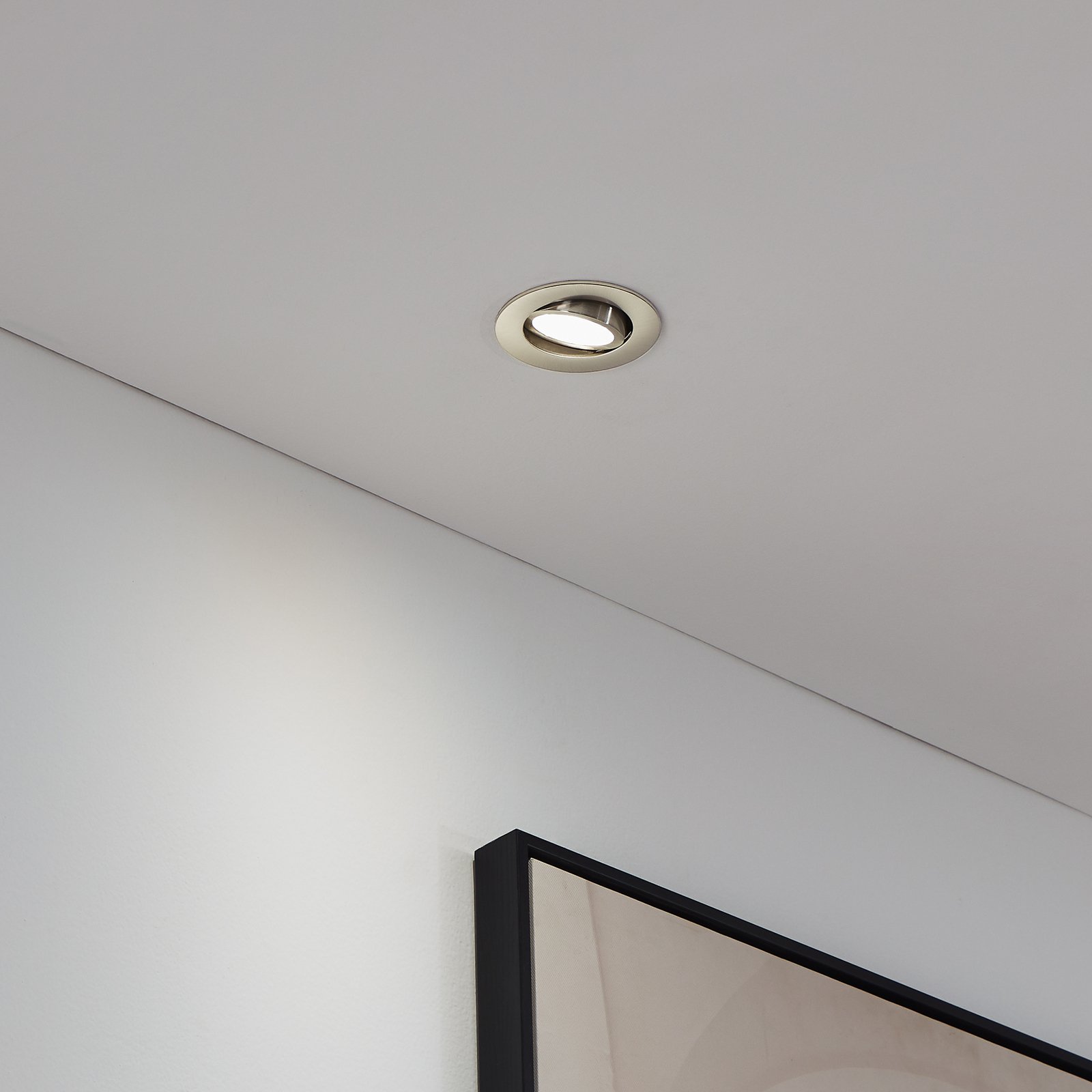 EGLO connect Saliceto-Z LED padziļinājumā iebūvējamā lampa, alumīnijs