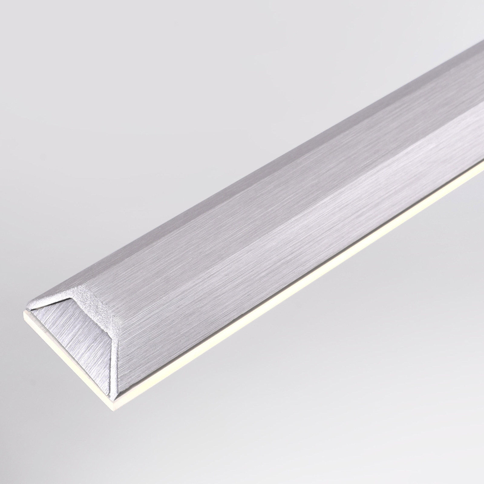 PURE LED závěsné světlo Lite, stříbrné, 160 cm, CCT, stmívatelné