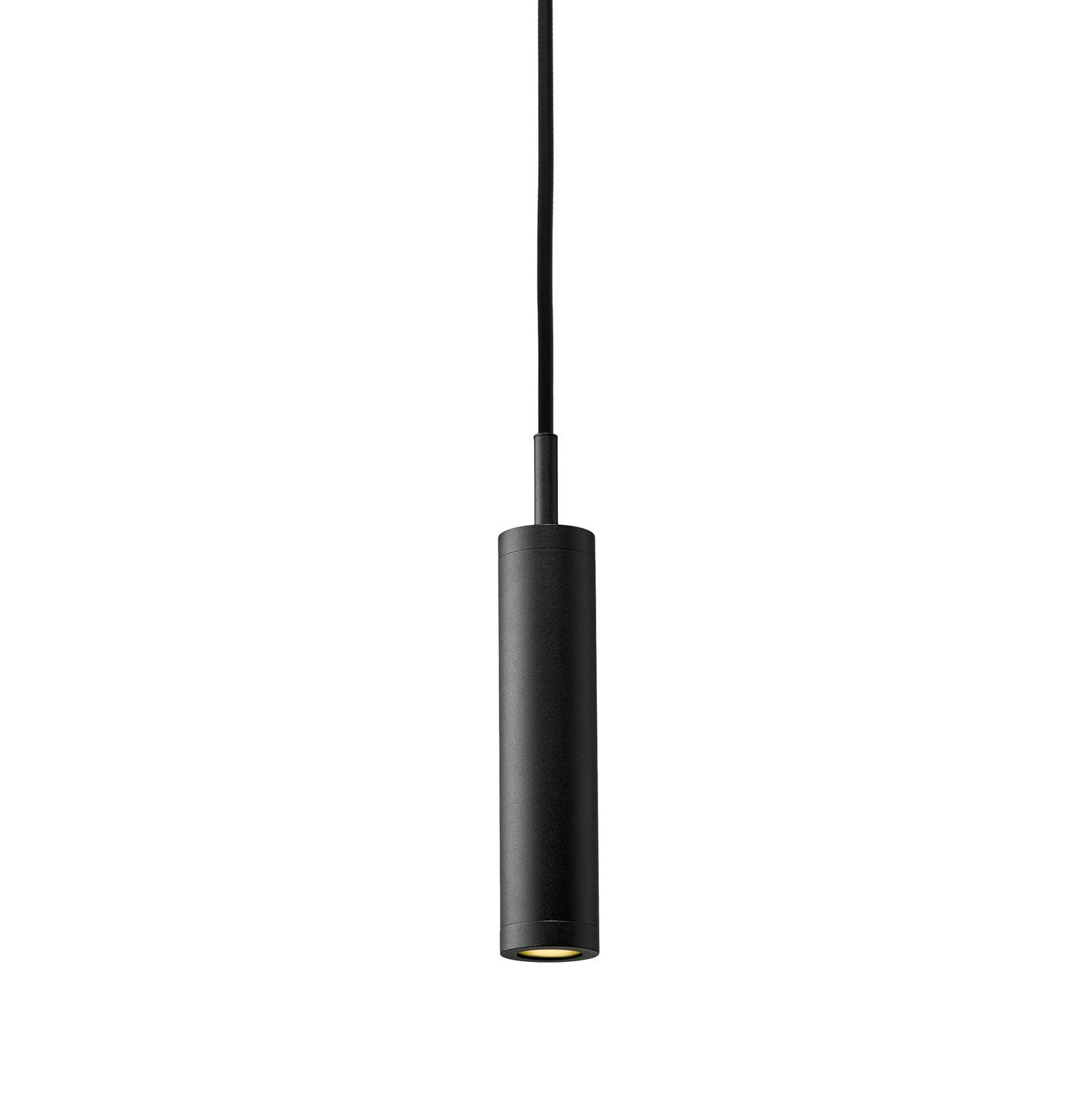 Anhengslampe Liberty Spot, svart, høyde 25 cm