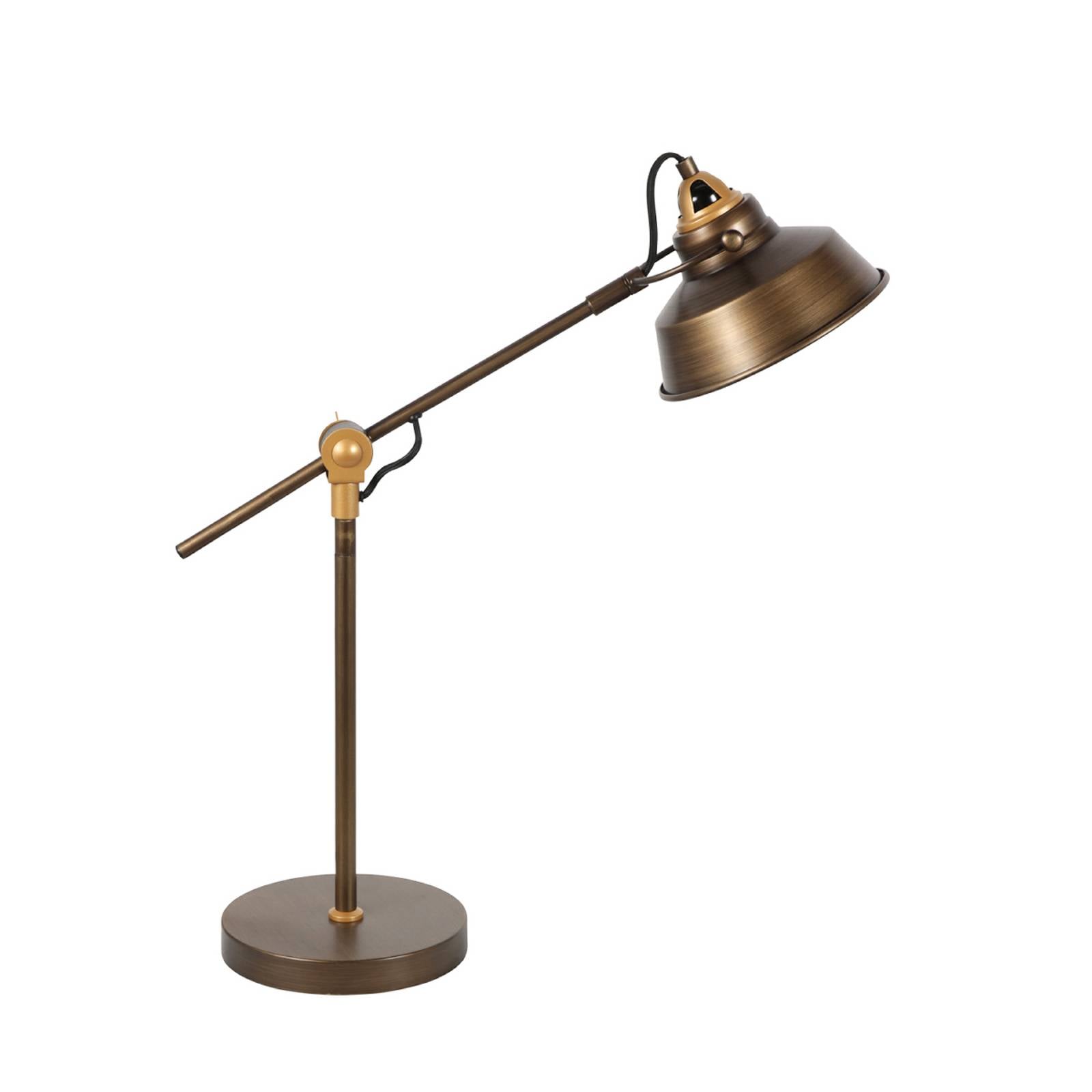 Tischleuchte Nove, bronze, Metall, E27