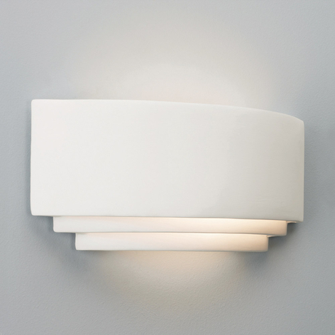 Astro Amalfi 315 keramiek-wandlamp wit 31,5cm
