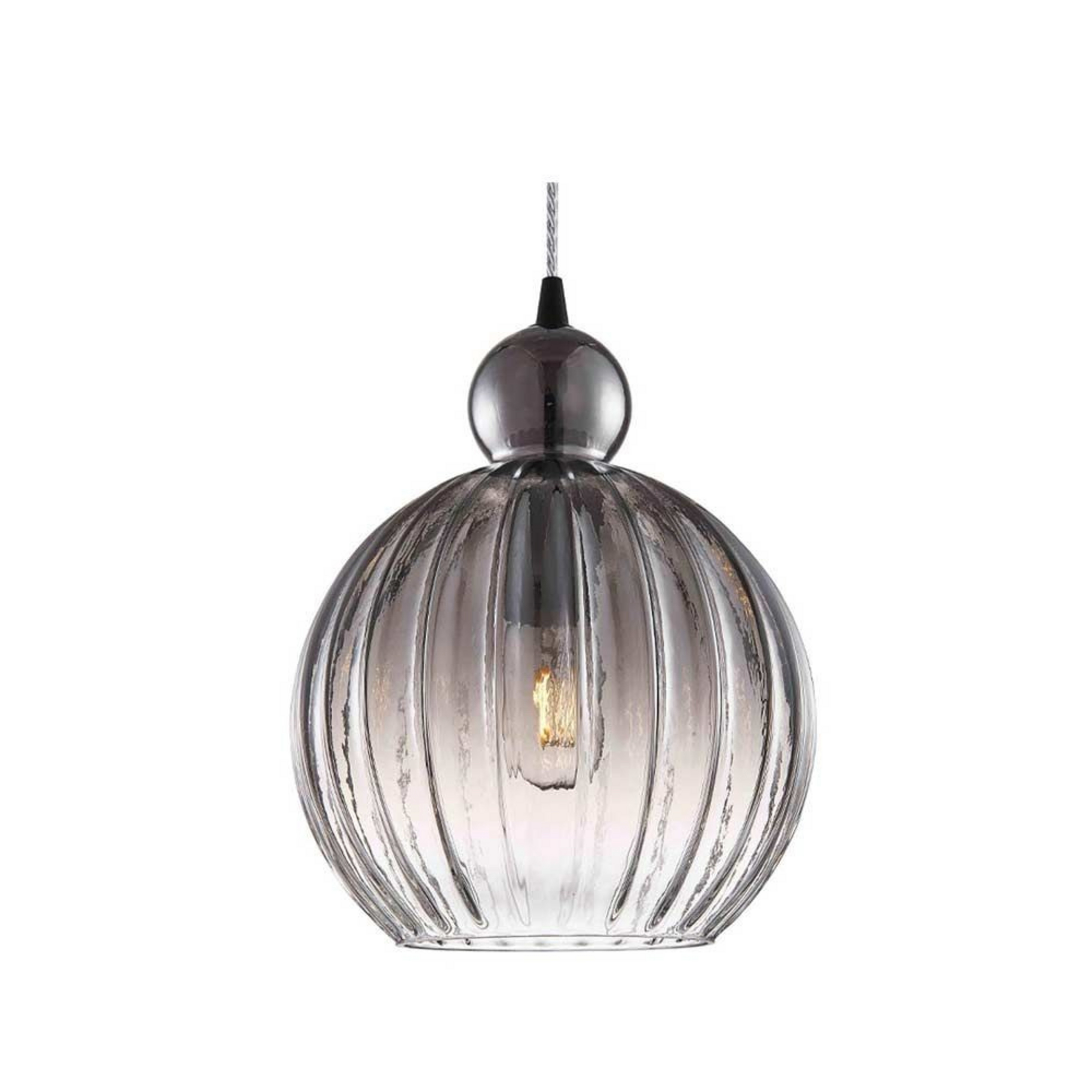 Ball Ball Pendelleuchte Ø25 Smoke - Halo Design