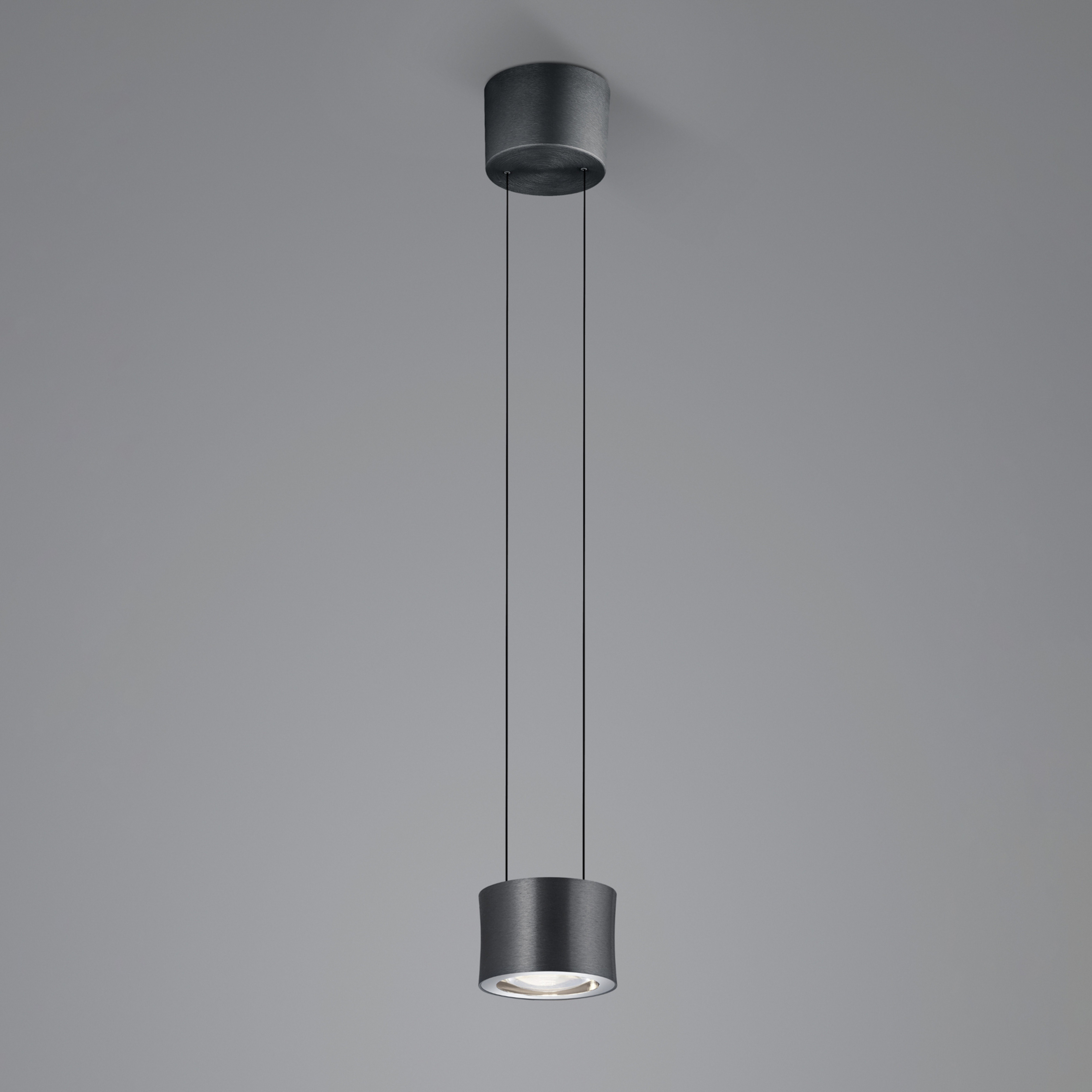 BANKAMP Impulse Flex LED-Hängeleuchte 1fl. schwarz