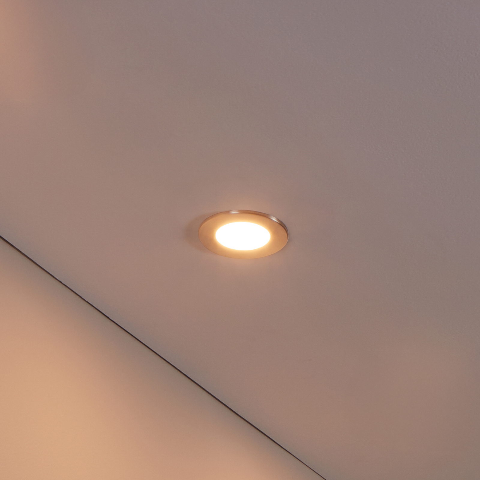 EGLO connect Fueva-C LED χωνευτός προβολέας 8.6cm, σετ 3 τεμαχίων