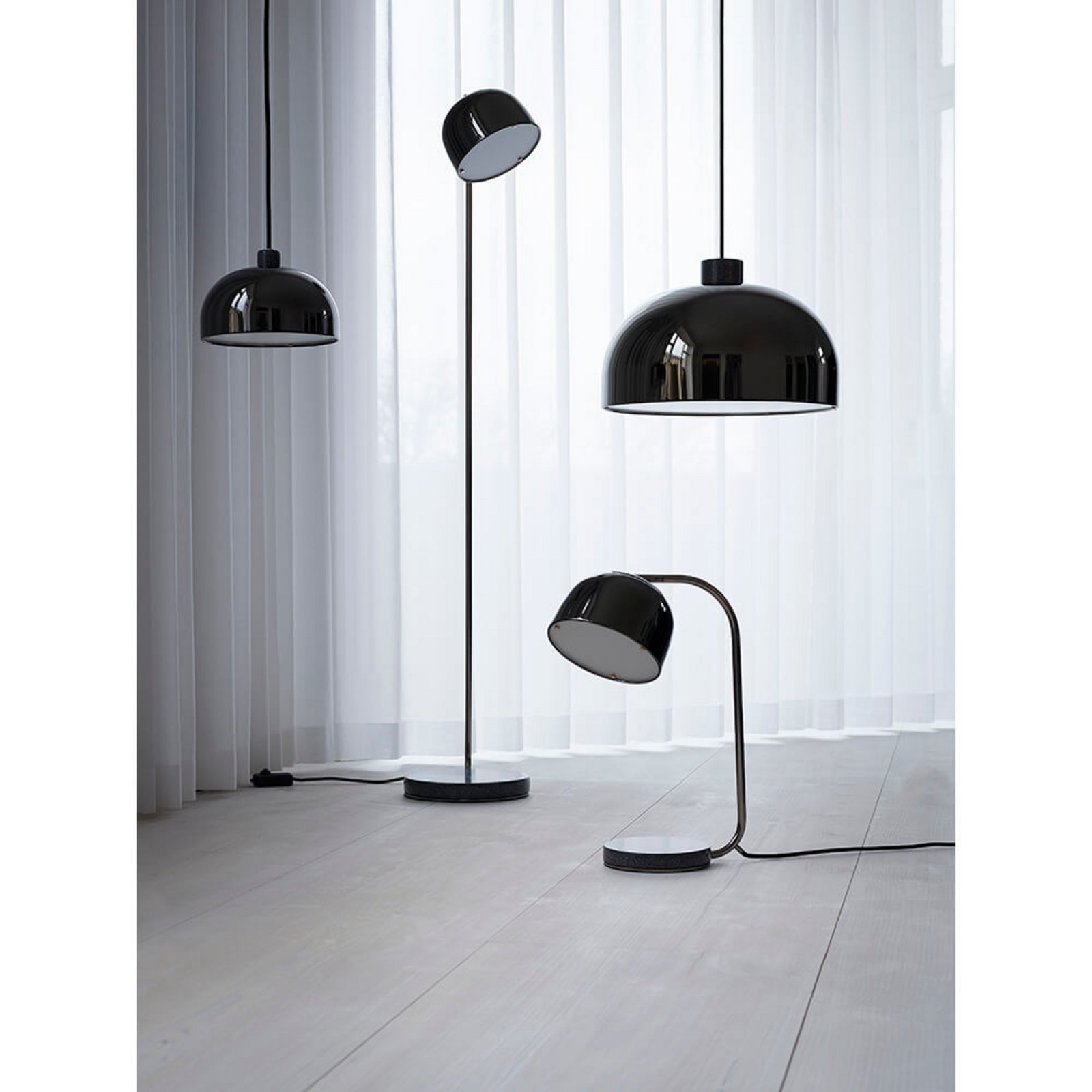 Grant Lámpara Colgante Ø45 Negro - Normann Copenhagen