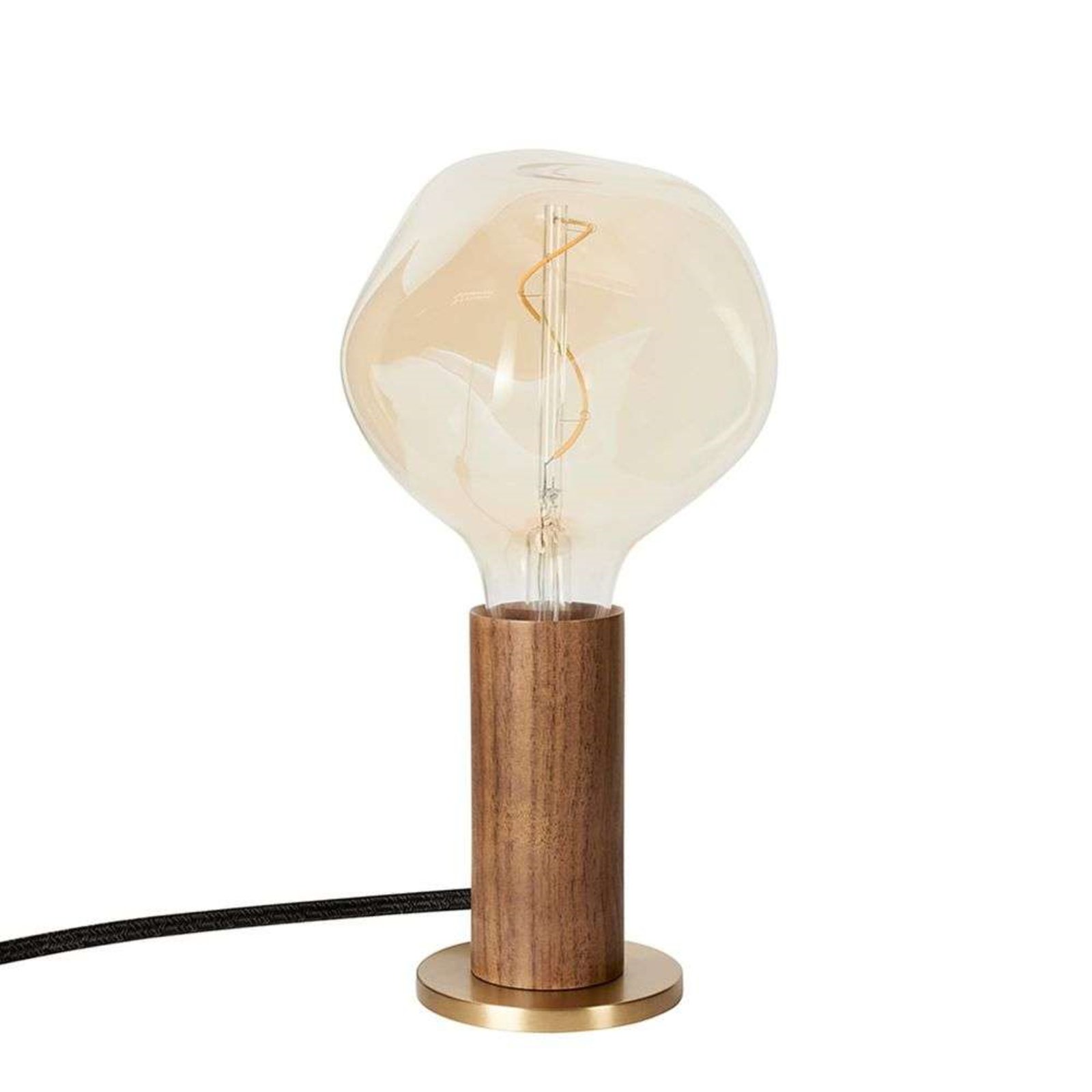 Knuckle Bordslampa w/Voronoi I Walnut - Tala