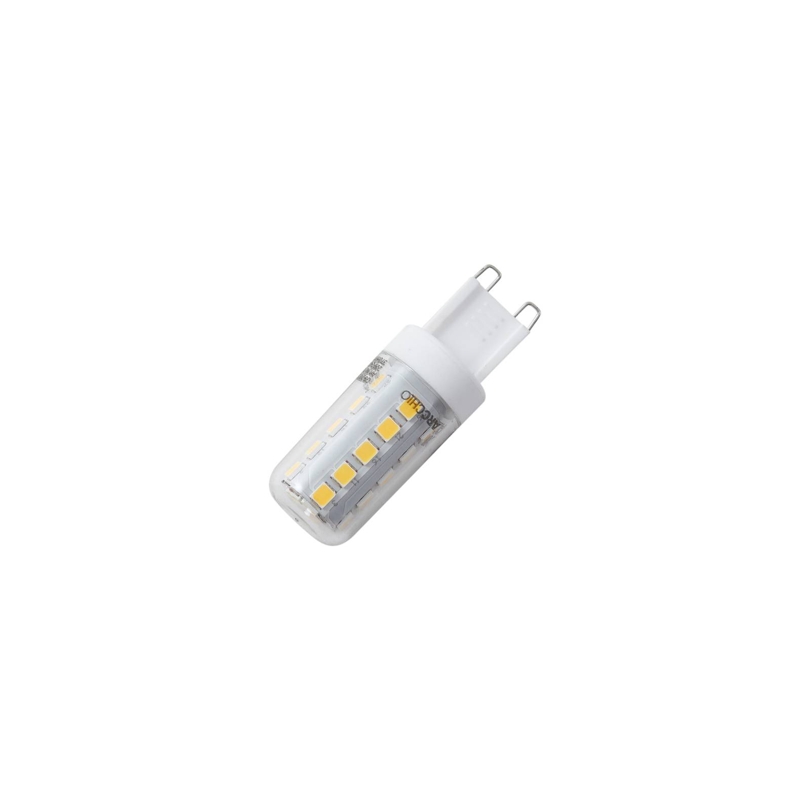 Żarówka LED Arcchio, G9, 2700 K, 2 W, przezroczysta, 370 lm