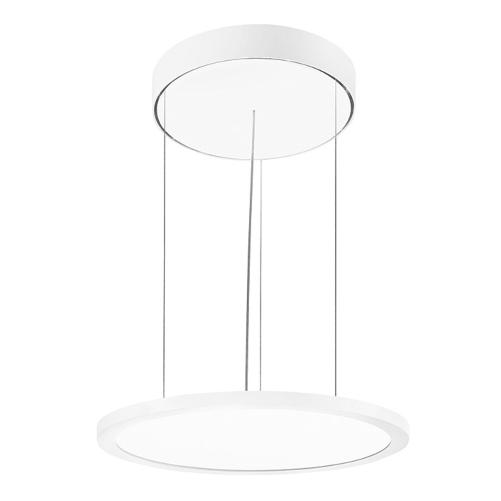 LED-Hängeleuchte FL Round 333 PL OP Ø33cm 26W
