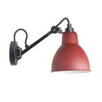 104 Aplică de Perete Black/Red - Lampe Gras