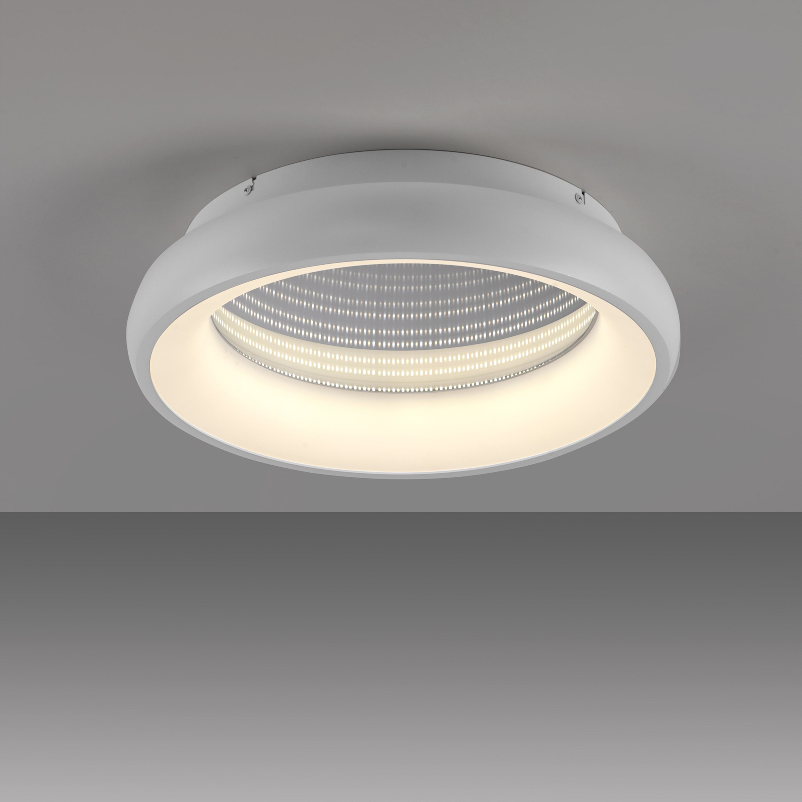 JUST LIGHT. LED-Deckenleuchte Speccio, CCT, Fernbedienung