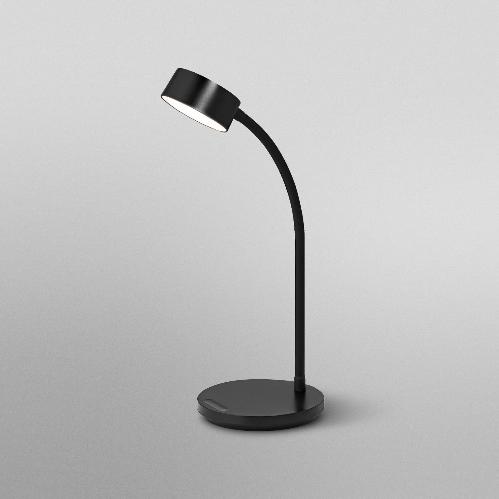 OSRAM LED-bordlampe Office Line Cylinder svart CCT DIM