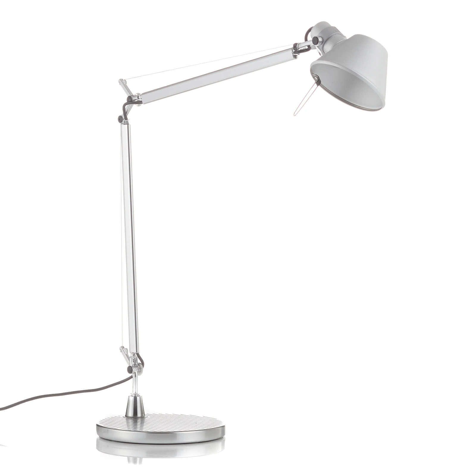 Artemide lámpara de mesa LED Tolomeo Midi, 3.000K, aluminio
