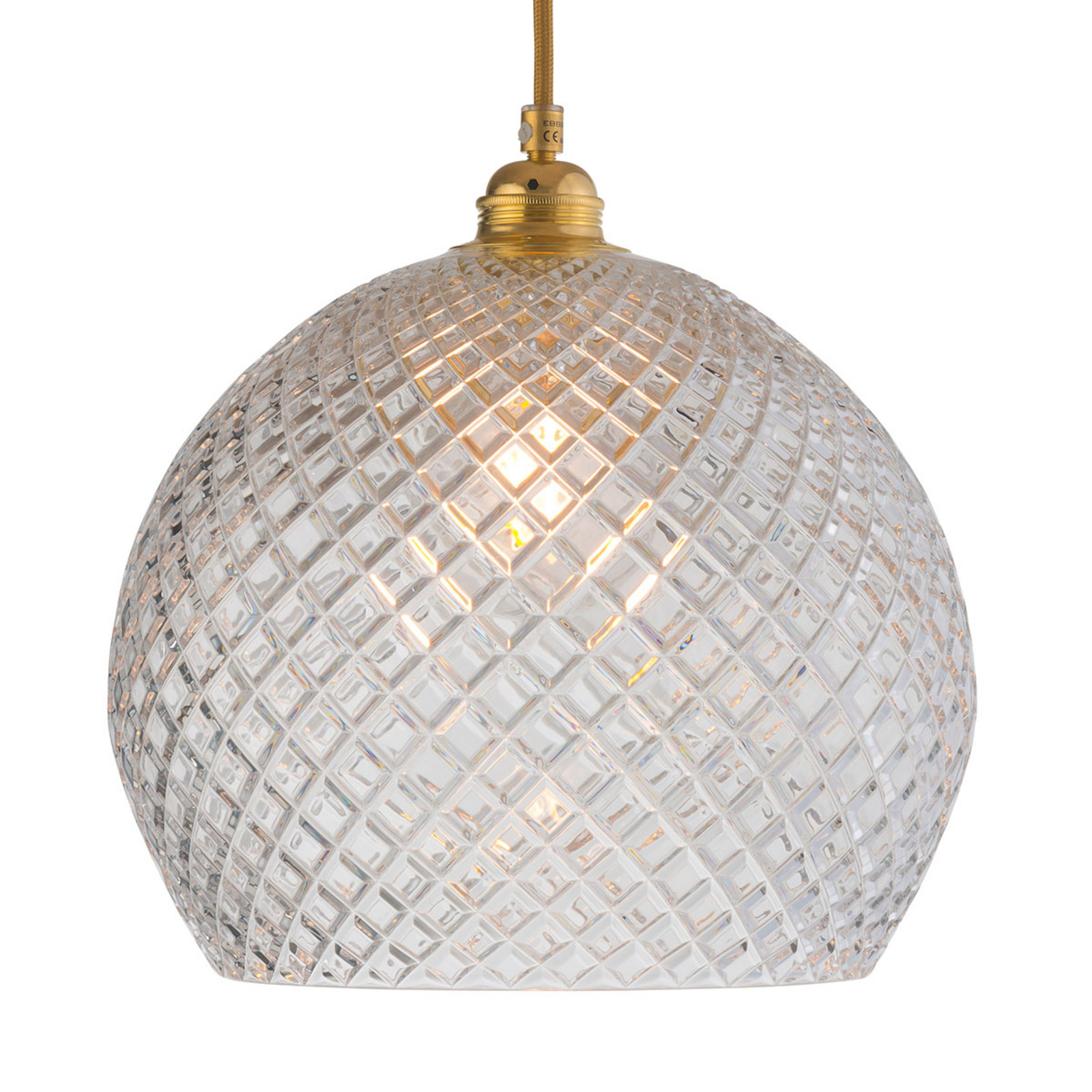 EBB & FLOW Rowan lampă suspendată auriu Ø 28cm