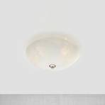 Blad ceiling light, glass, Ø 43 cm