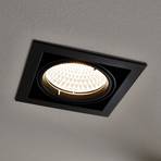 Arcchio Adin LED downlight, 4,000 K, 25.9 W, black