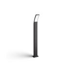 Philips LED path lamp, splay, 96 cm, 4,000 K, anthracite, IP44