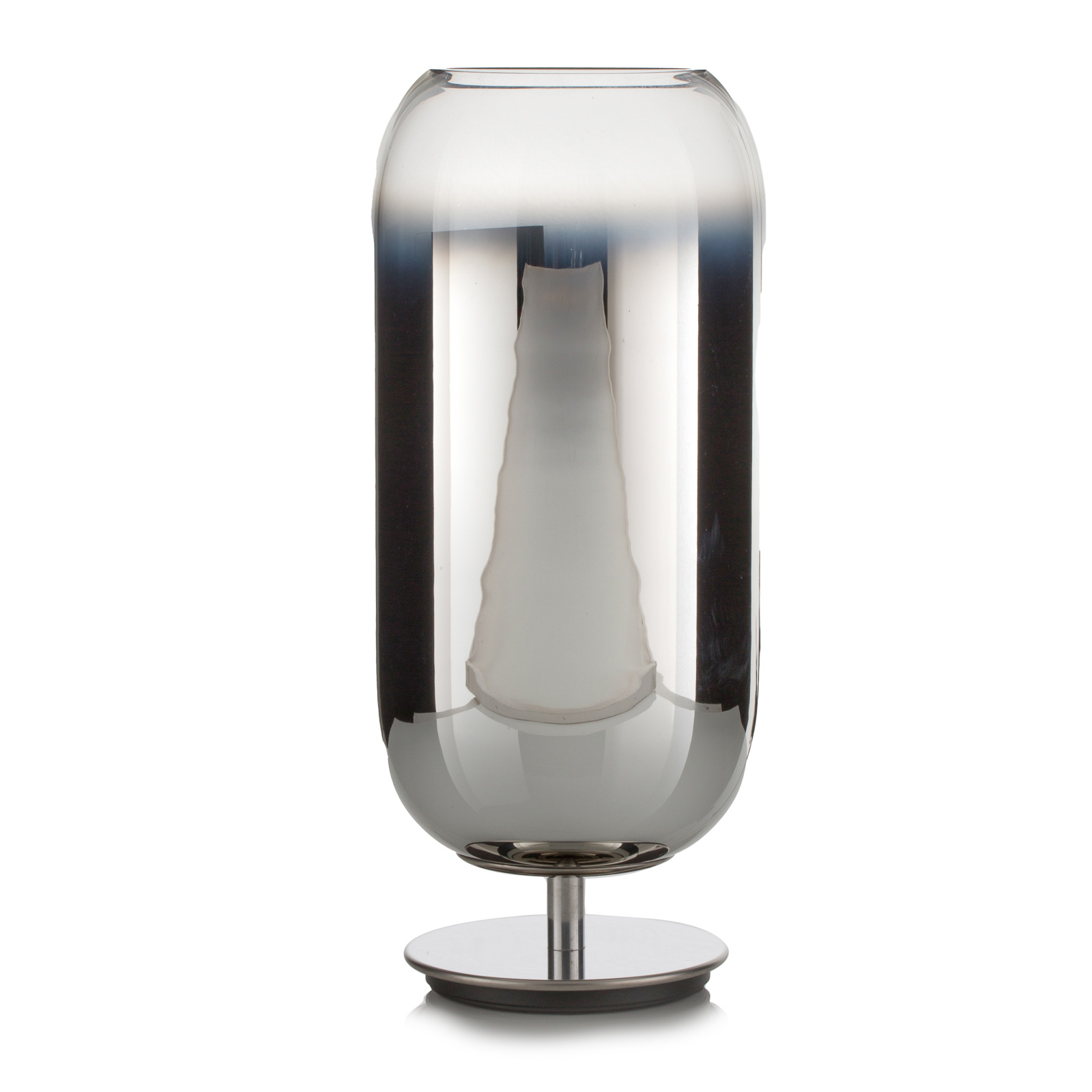 Artemide Gople Mini table lamp, silver/silver