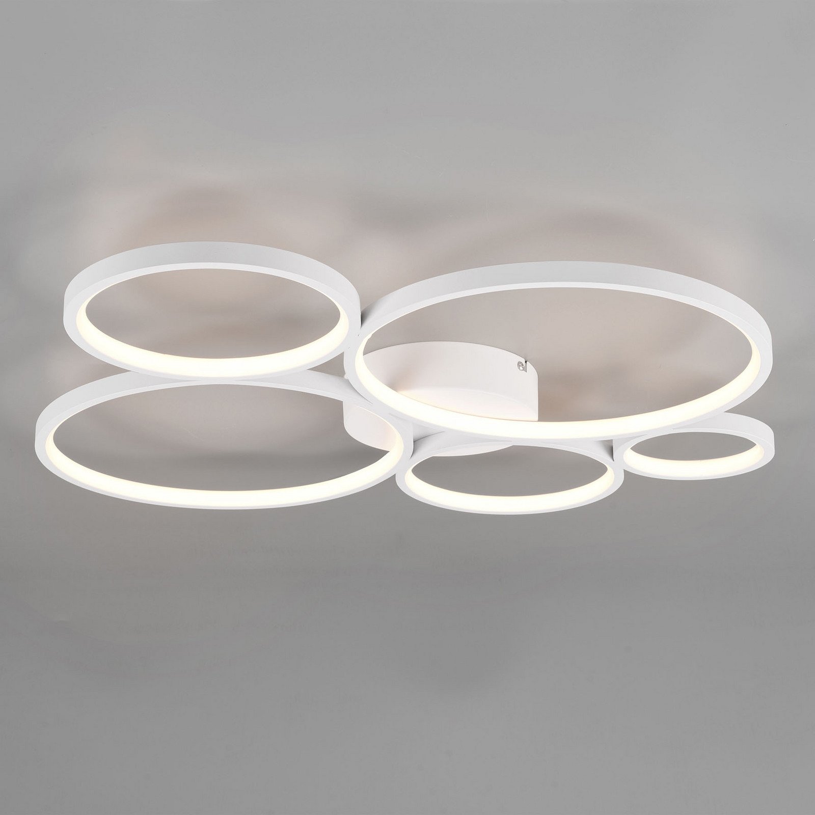 Trio Lighting Plafonieră LED Rondo alb mat - Camera de zi / sufragerie - modern - Metal