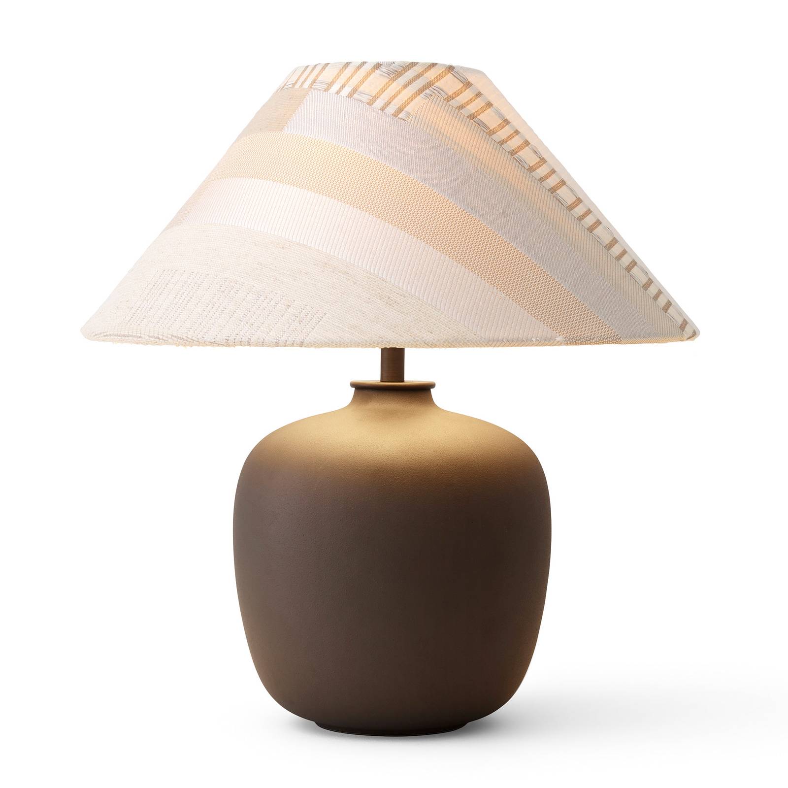 Menu Designer Table Lamp - Living / Dining Room - dimmable - Brown