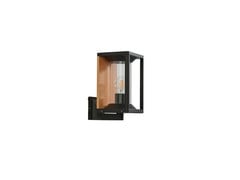 Candina Außen Wandleuchte IP65 Schwarz - Lucande