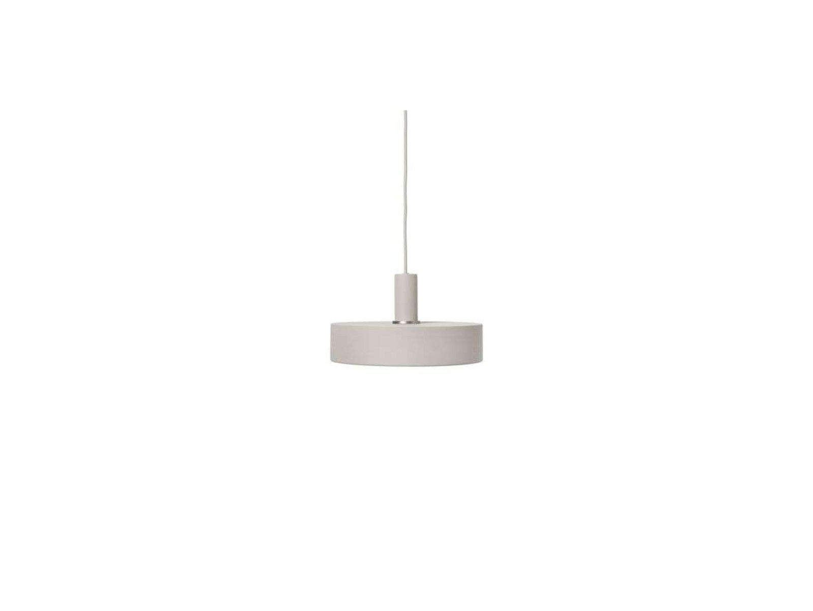 Collect Lustră Pendul Record Low Light Grey - ferm LIVING