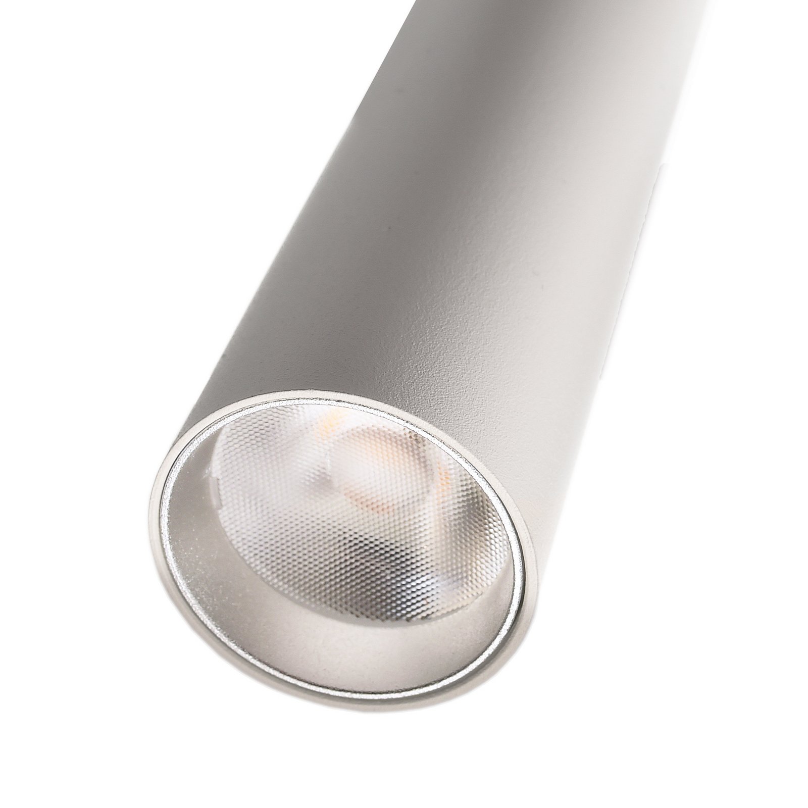 Slim LED pendant light, white, aluminium, 2,700 K Slim LED pendant light, white, aluminium, 2,700 K