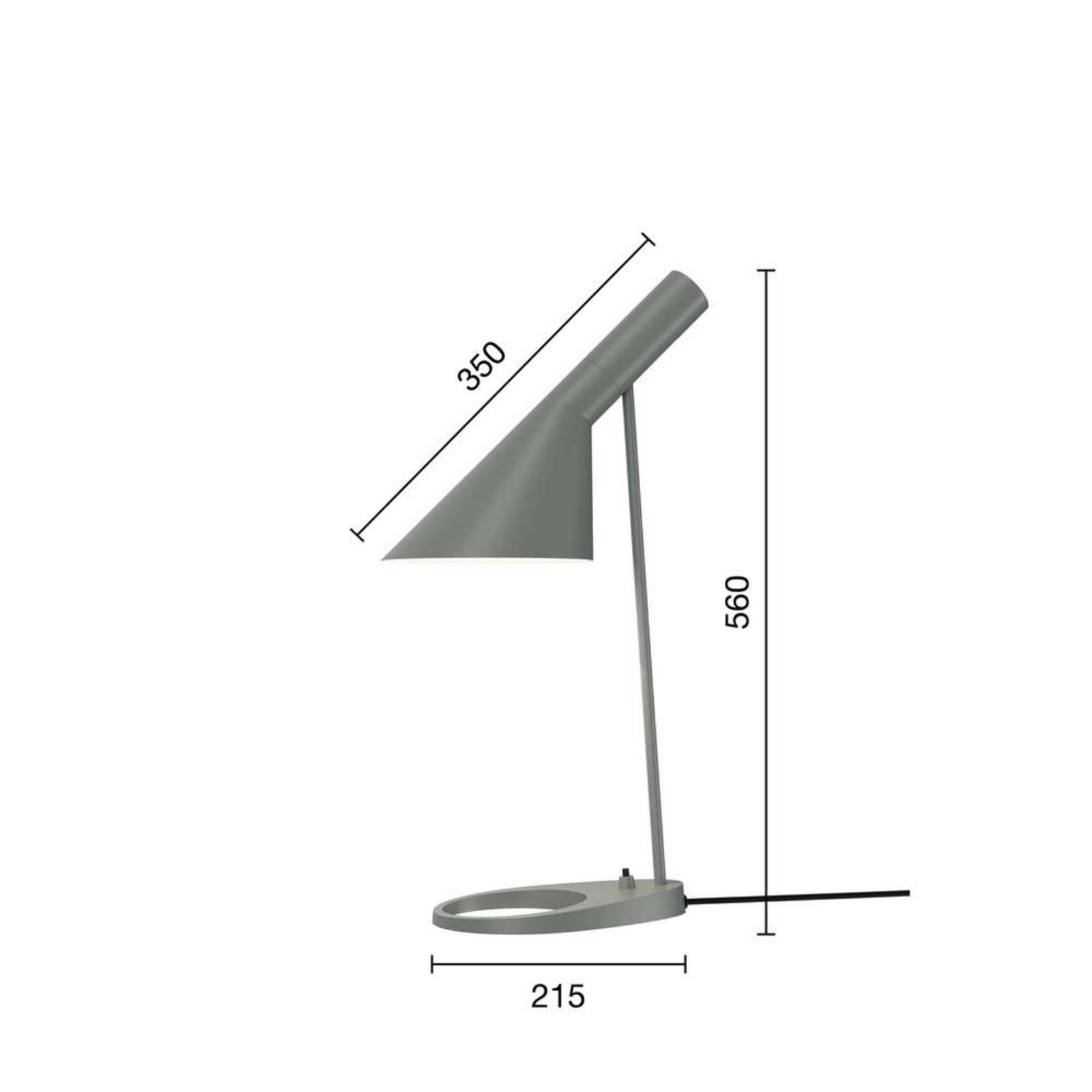 AJ Table Lamp Warm Grey - Louis Poulsen