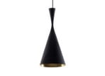 Beat Tall LED Závěsné Svítidlo Matt Black/Brass - Tom Dixon