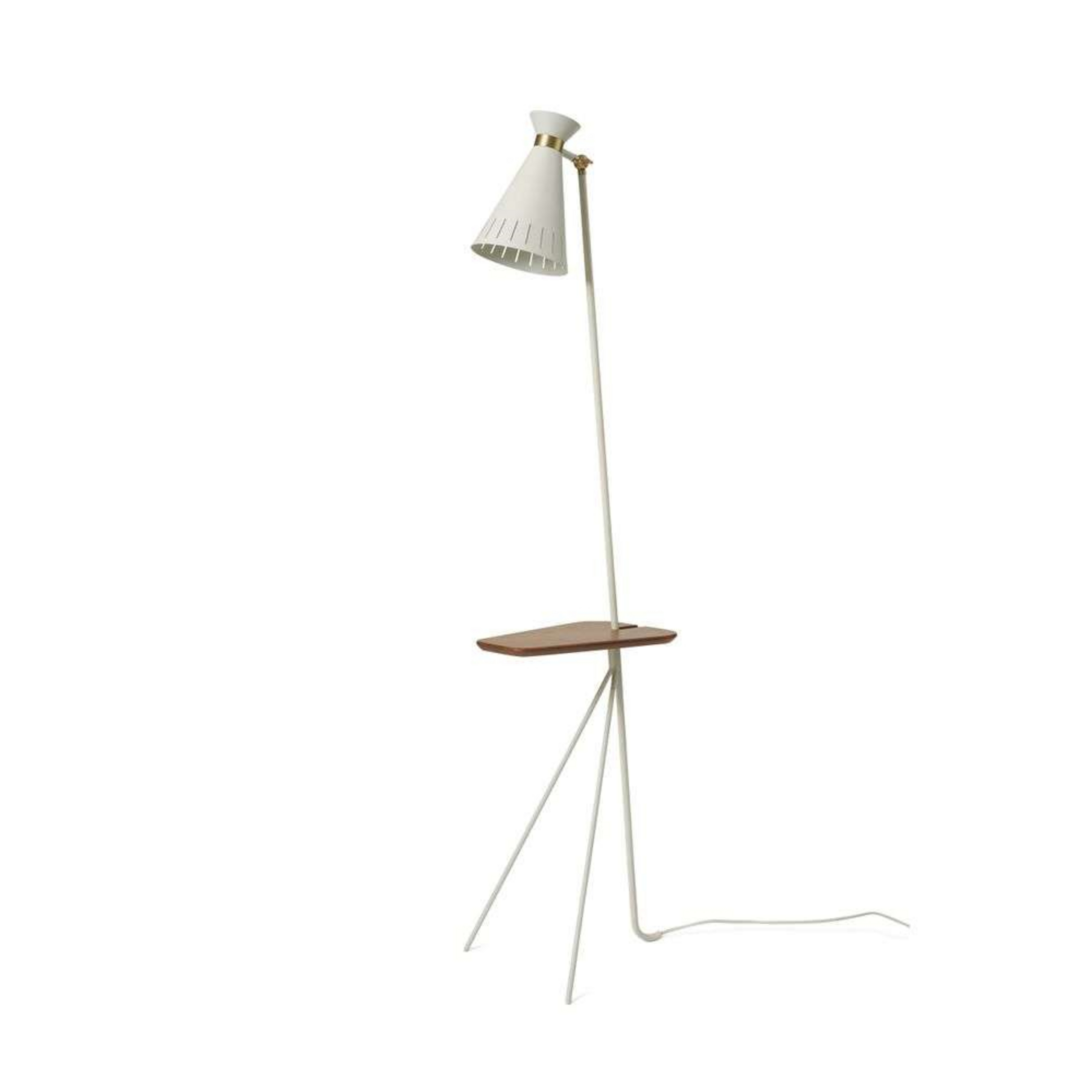 Cone Vloerlamp w/Tafel Warm White - Warm Nordic