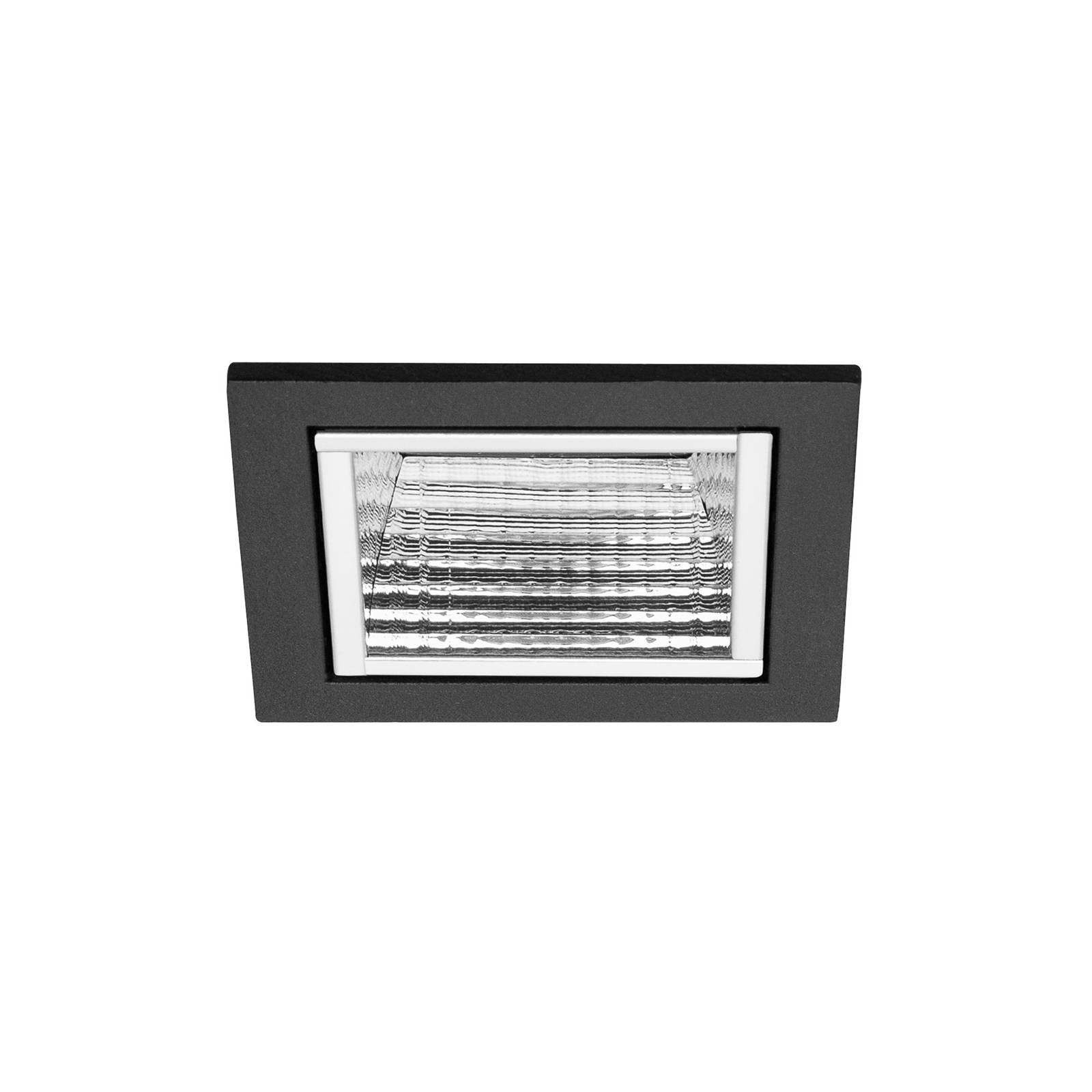 BRUMBERG Apollo Micro facettiert, eckig DALI, 4000 K schwarz