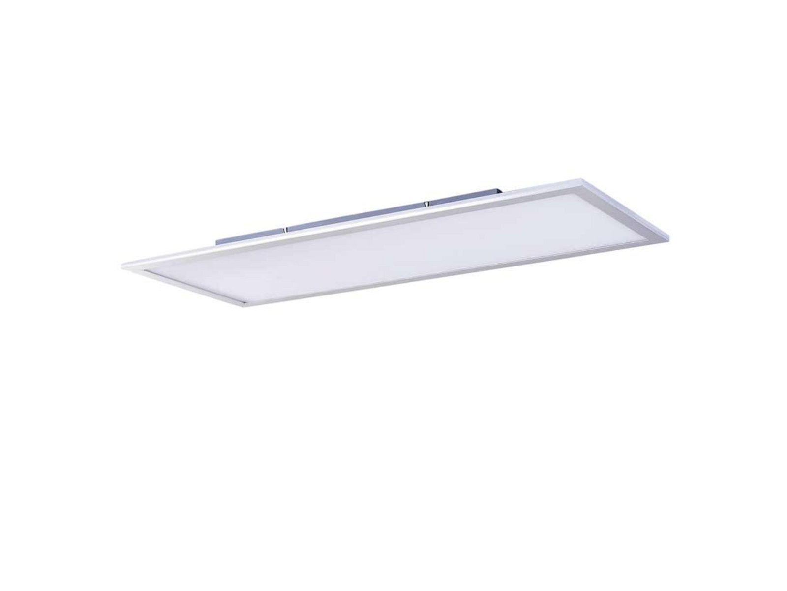 Livel LED Deckenleuchte CCT 120x30 White/Silver - Lindby