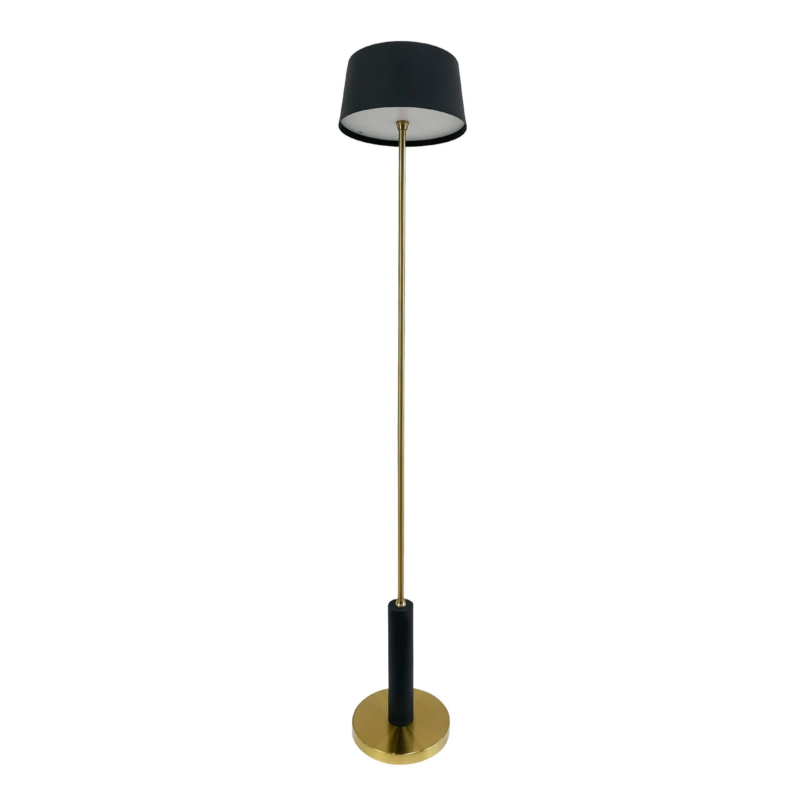 Dyberg Larsen LED nabíjecí stojací lampa Yoyo, černá, výška 125 cm
