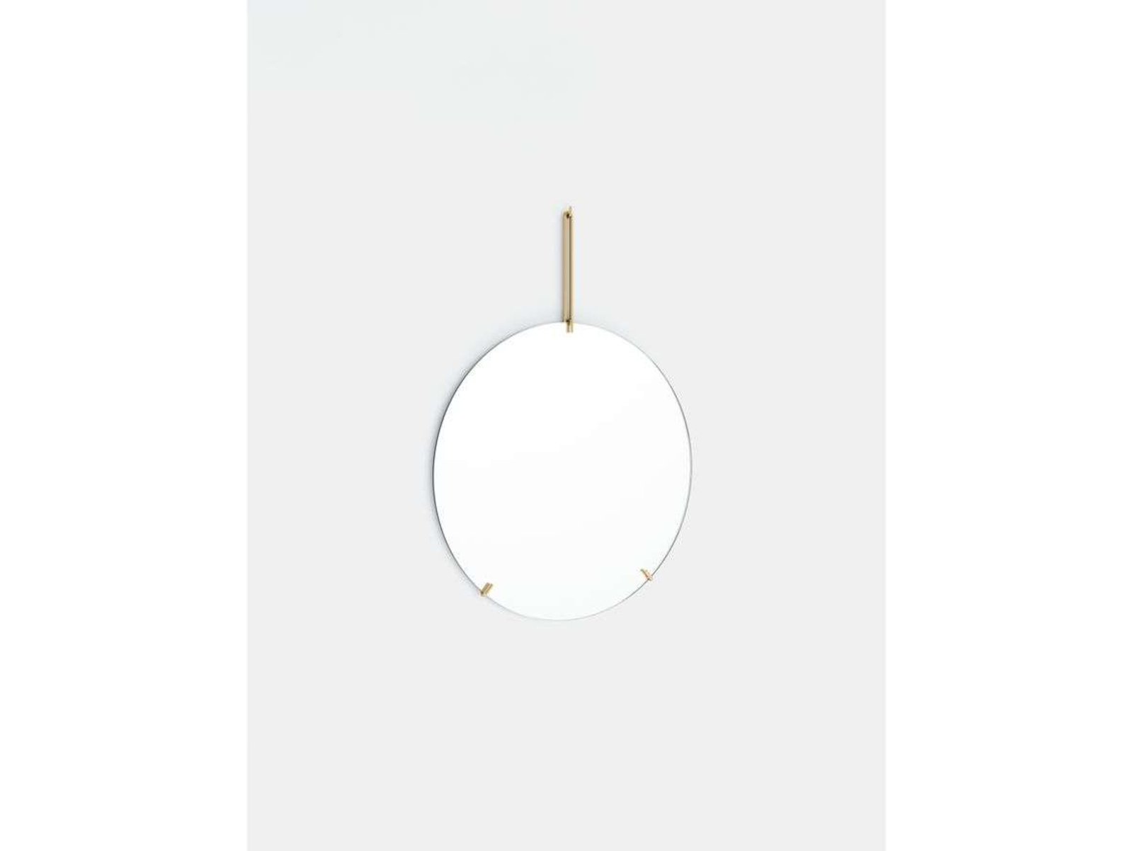 Wall Mirror Ø50 Brass - Moebe