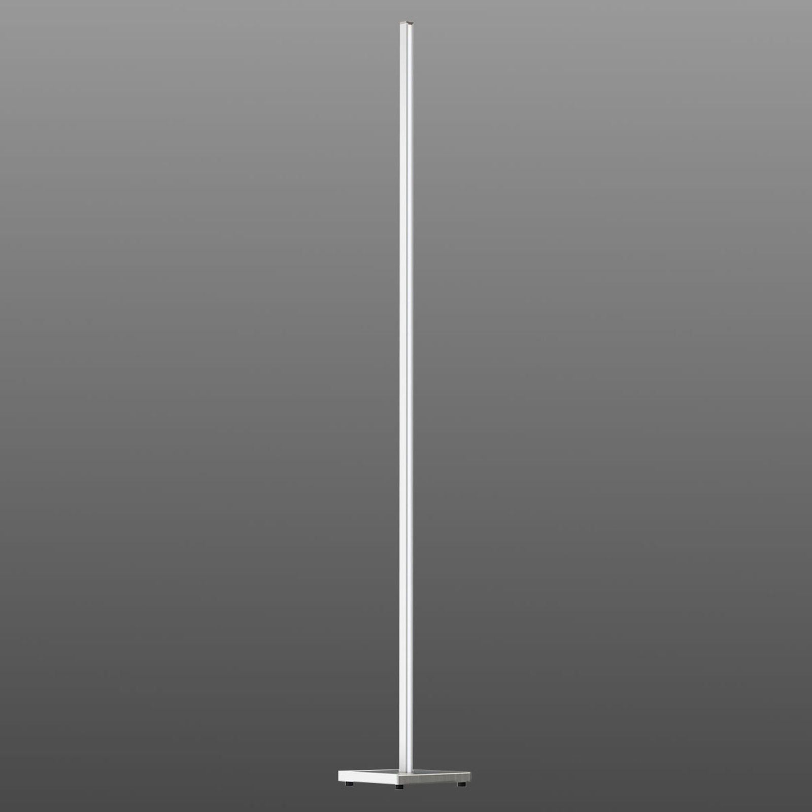 Evotec Functional Orix LED floor lamp in white, 180 cm, for Living / Dining Room, aluminium, acrylic, 26 W, energy efficiency: A, H: 180 cm