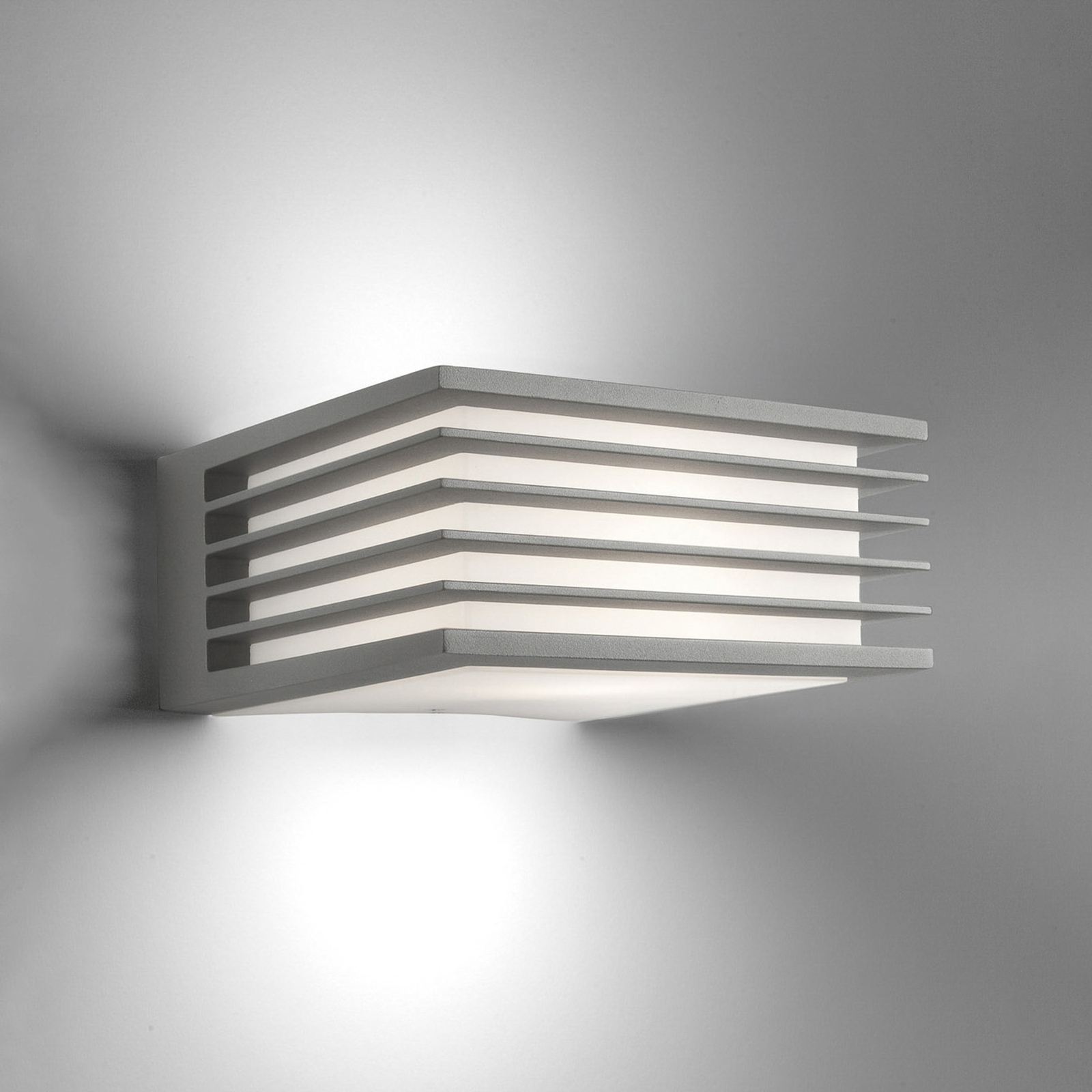 Venkovní nástěnná lampa Philips myGarden Shades E27 šedá