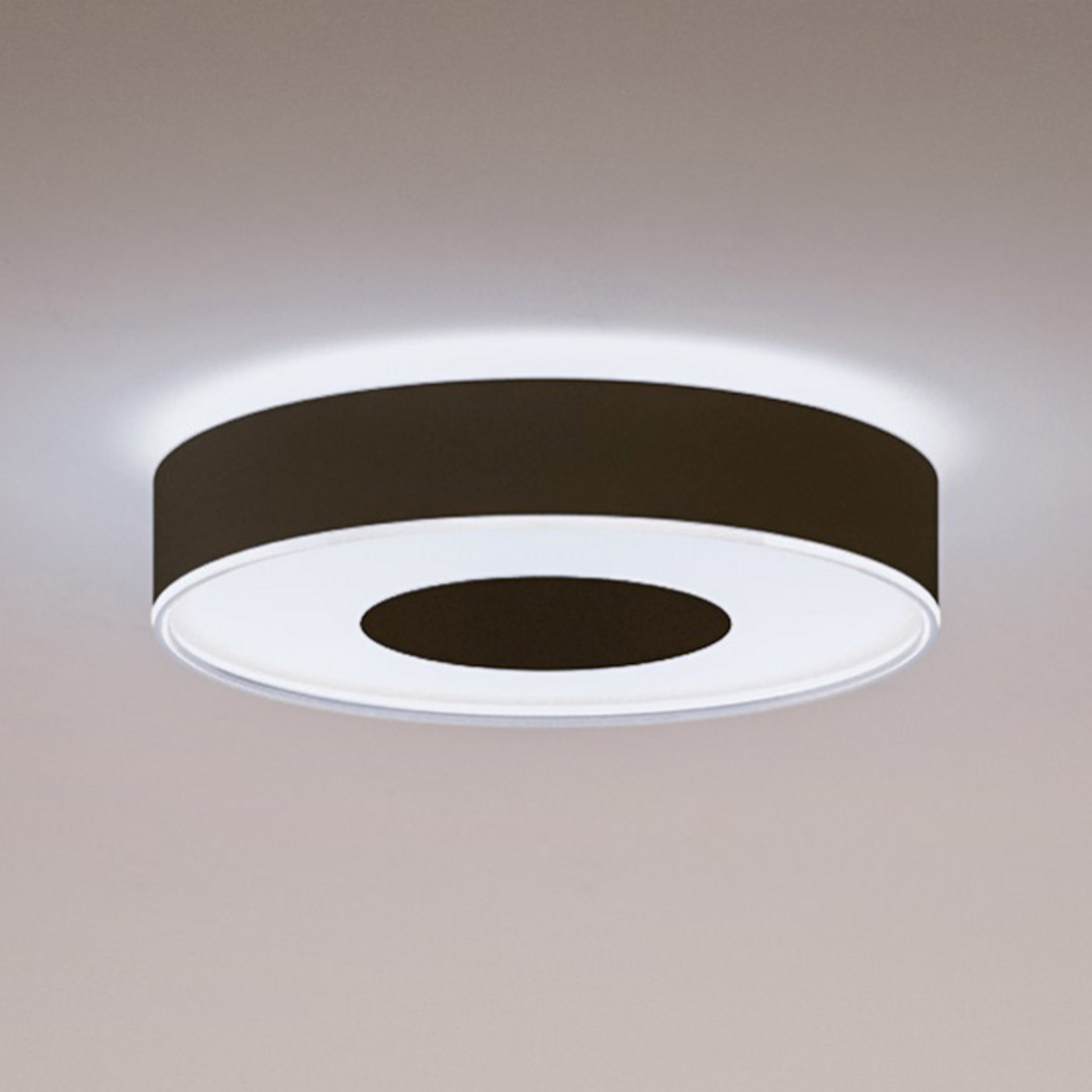 Philips Hue Infuse LED-Deckenleuchte, 38,1cm, schwarz, dim.