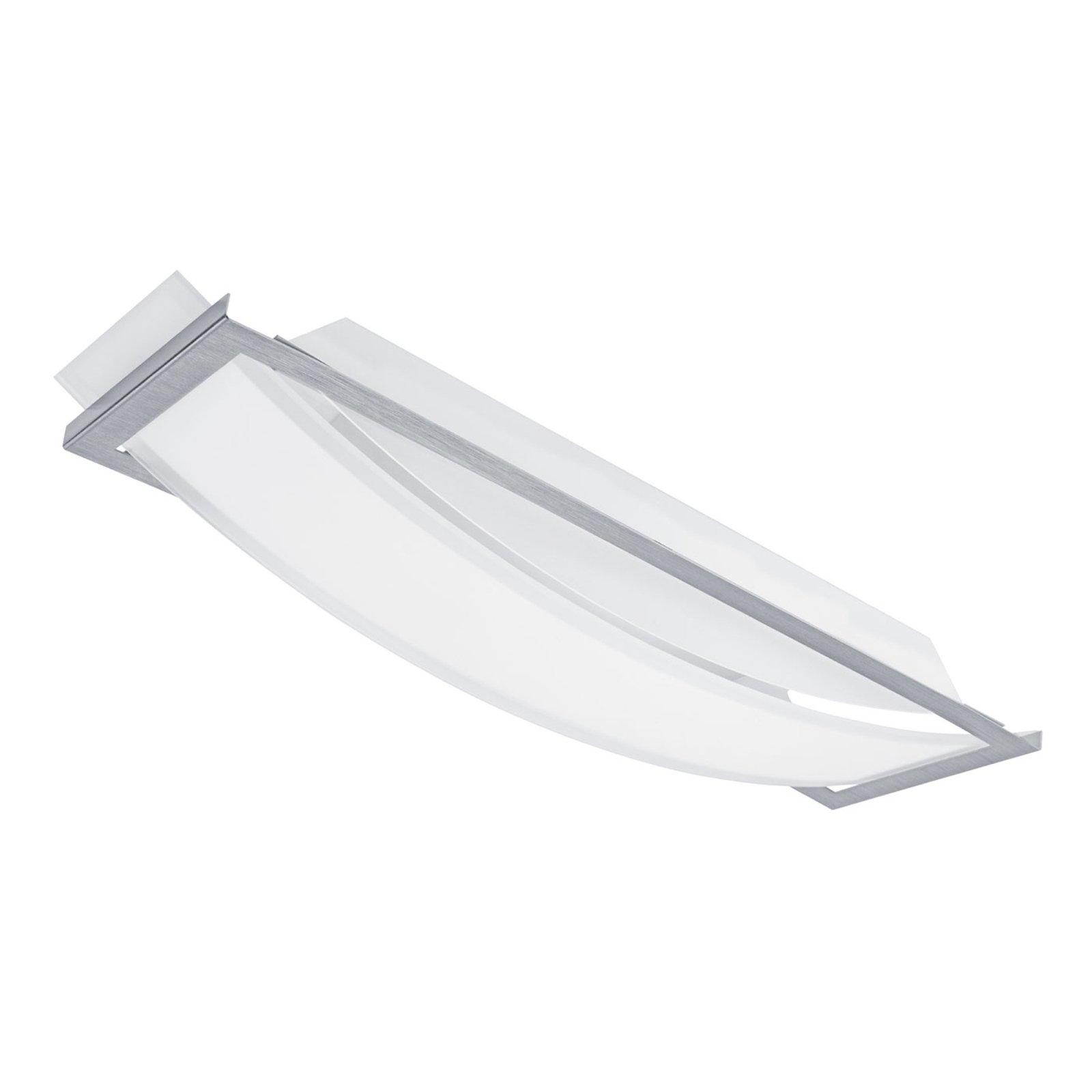 LEDVANCE Lunive Arc LED ceiling light 44x12 4,000K, for Living / Dining Room, glass, aluminium, 19 W, energy efficiency: A+, L: 43.5 cm, W: 11.7 cm, H: 7.1 cm