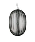 Plass Medium Candeeiro Suspenso Grey 10m - Foscarini