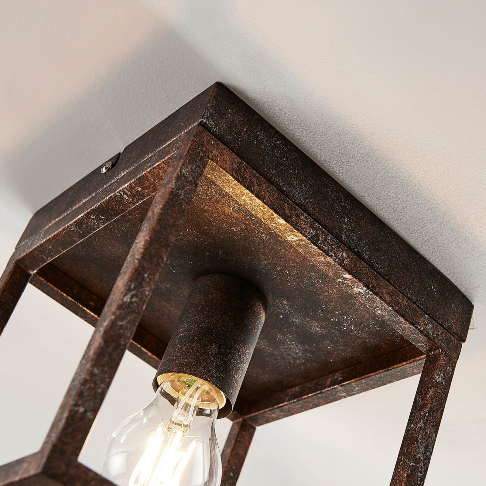 Emin Stropna lampa hrđati - Lindby