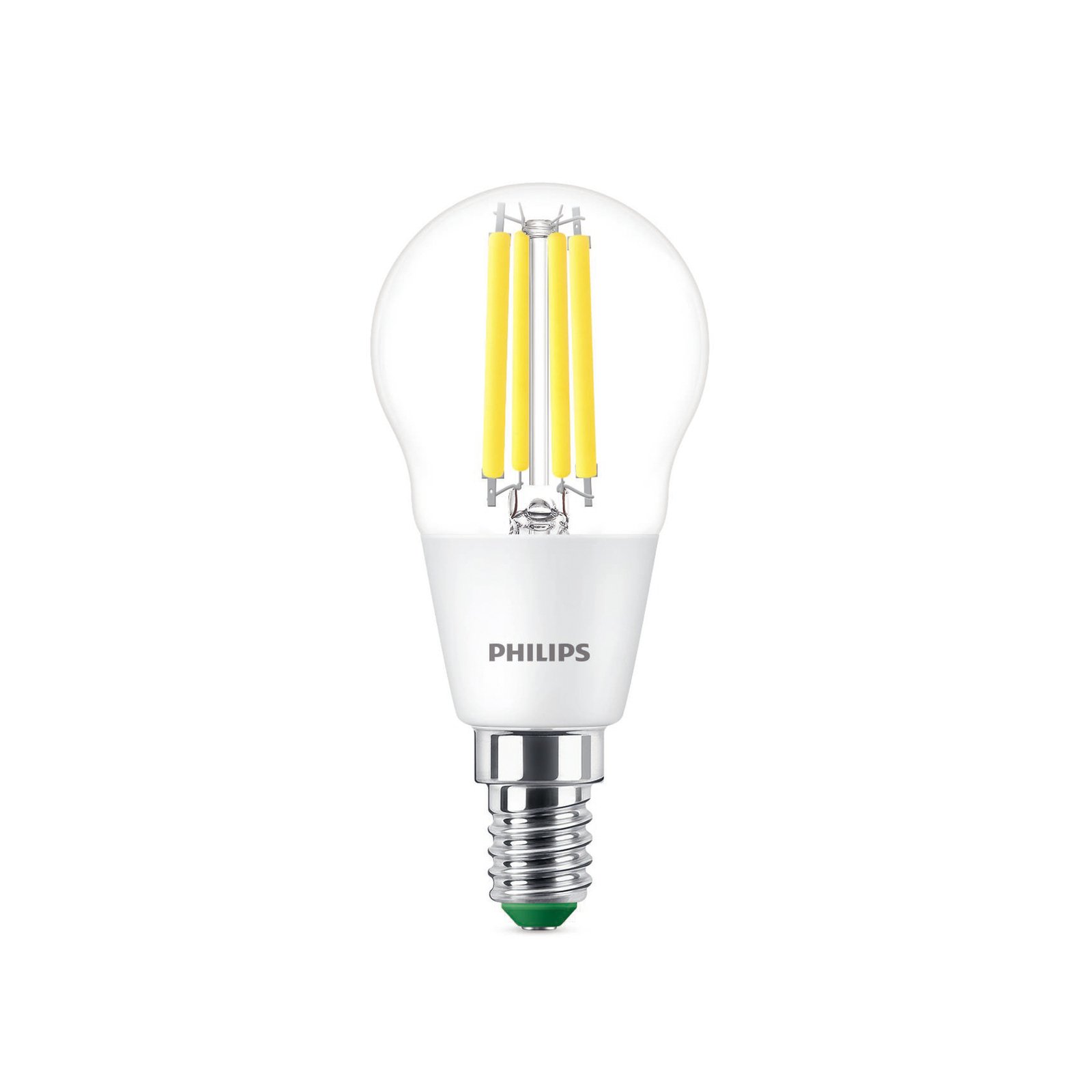 Philips E14 LED bulb G45 2.3W 485lm 4,000K clear