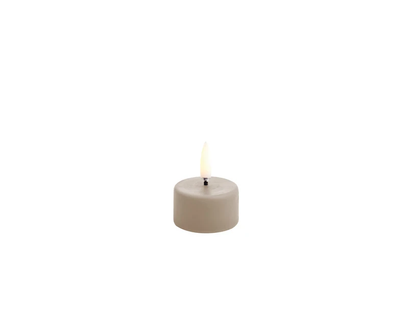 Uyuni Lighting - Fyrfadslys LED m/Batteri 3,9 x 2,1 cm Sandstone