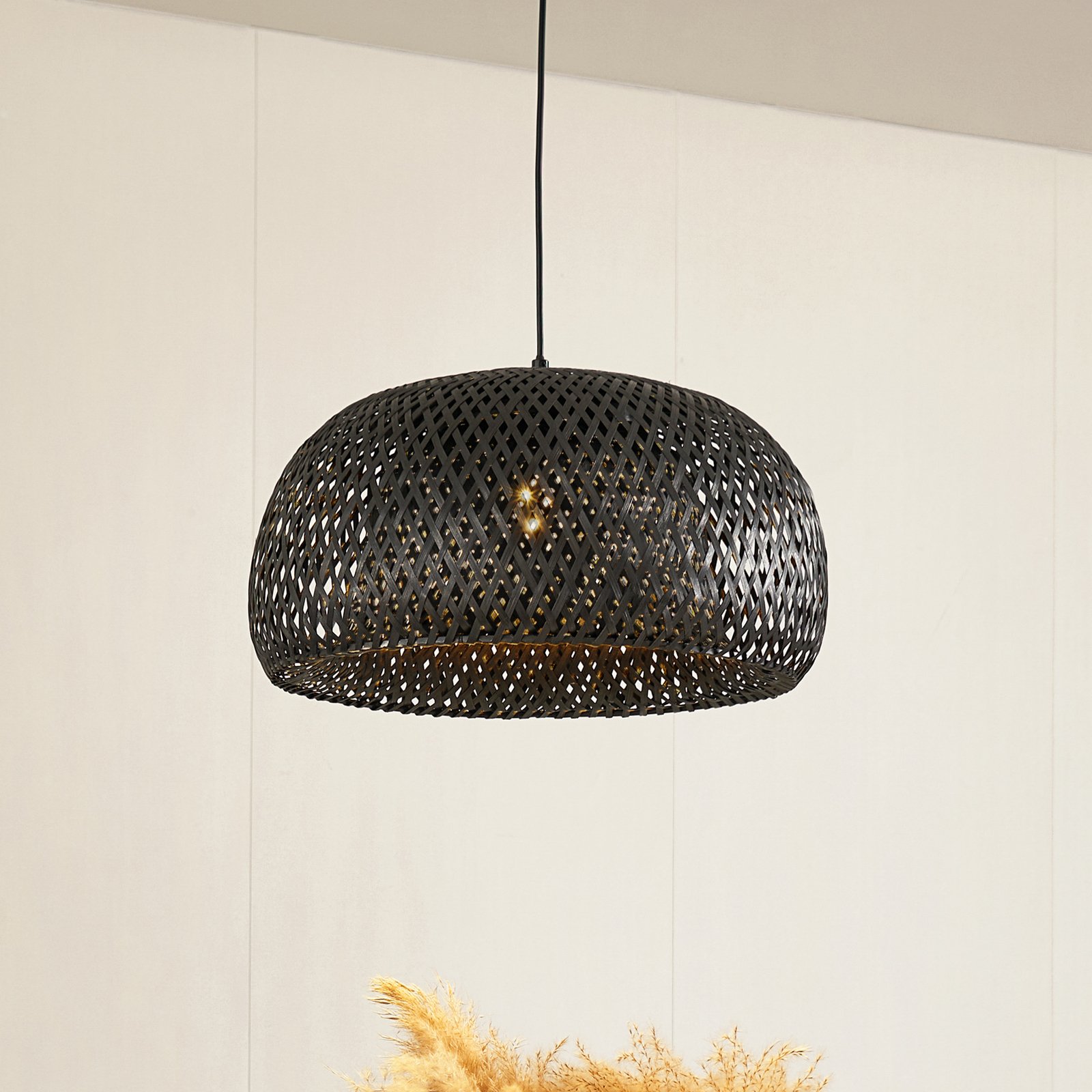 Eskil Hanglamp Zwart - Lindby