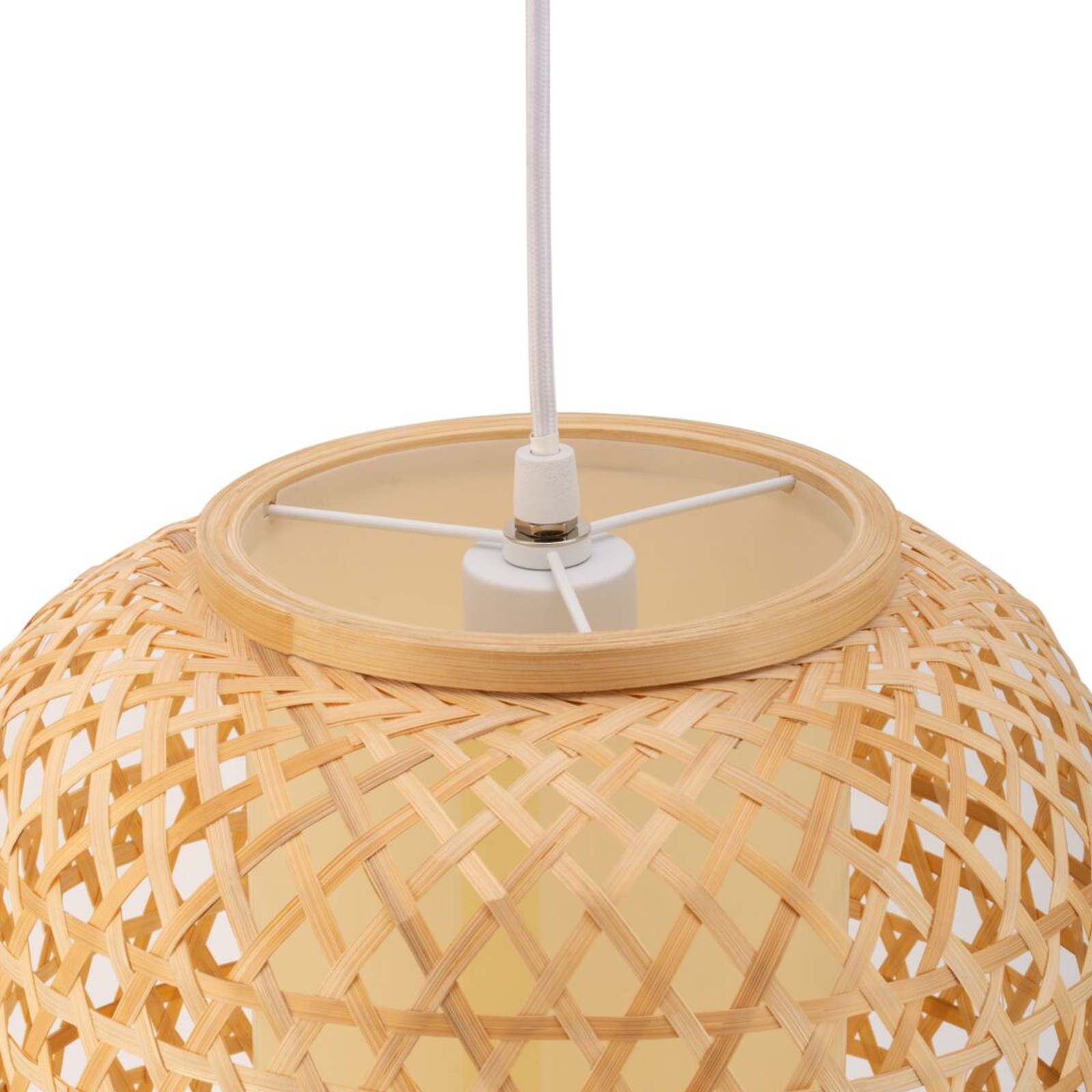 Pauleen Woody Delight lámpara colgante de bambú