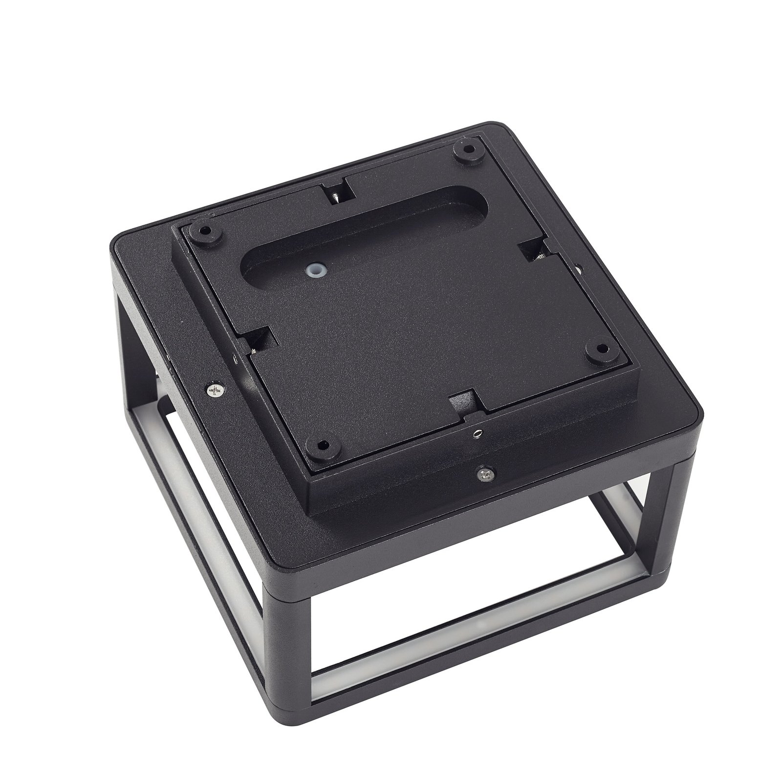 Thorvid LED Outdoor Wall Lamp H18 Black - Lucande