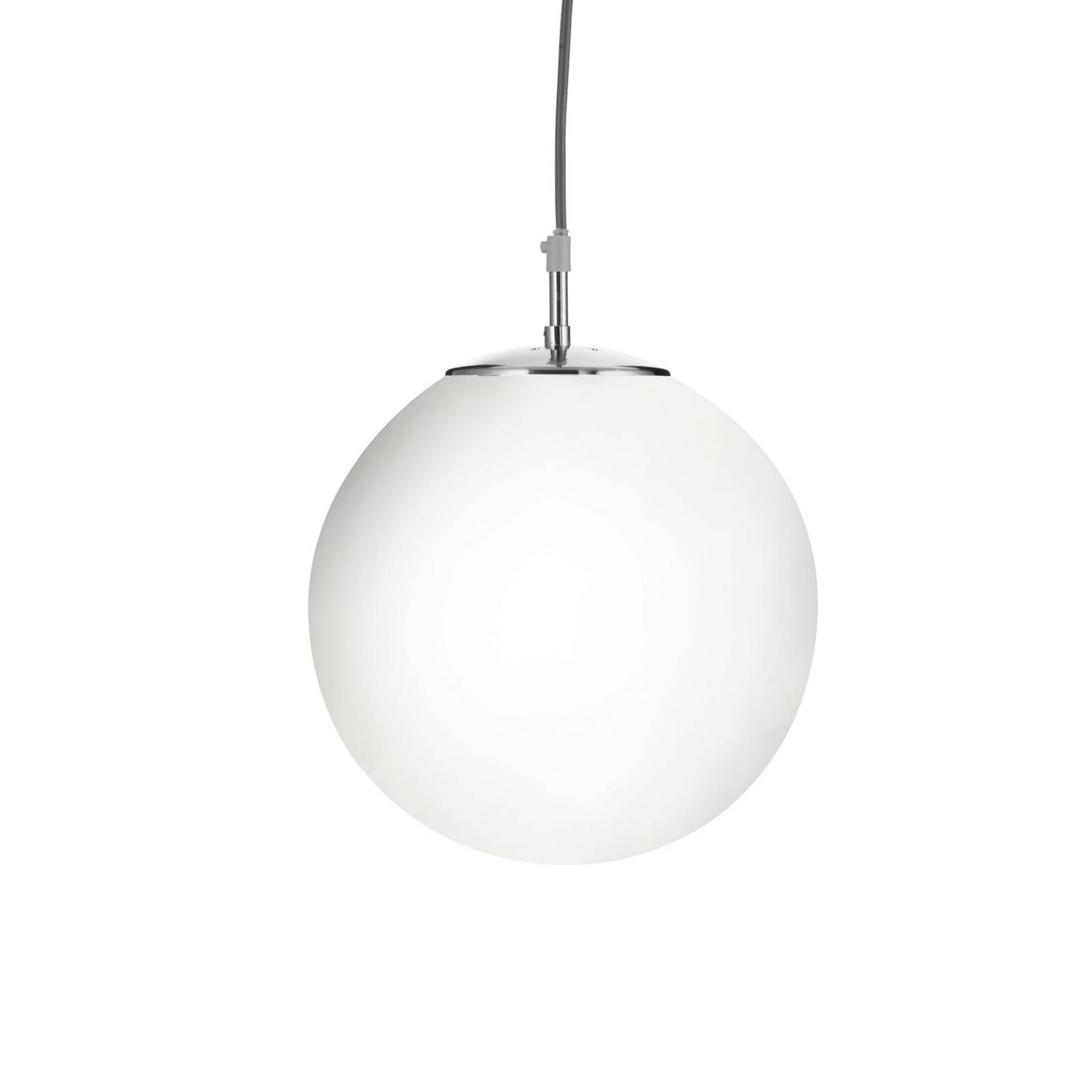 Pendelleuchte Atom opalweiß Glas Ø 30 cm E27