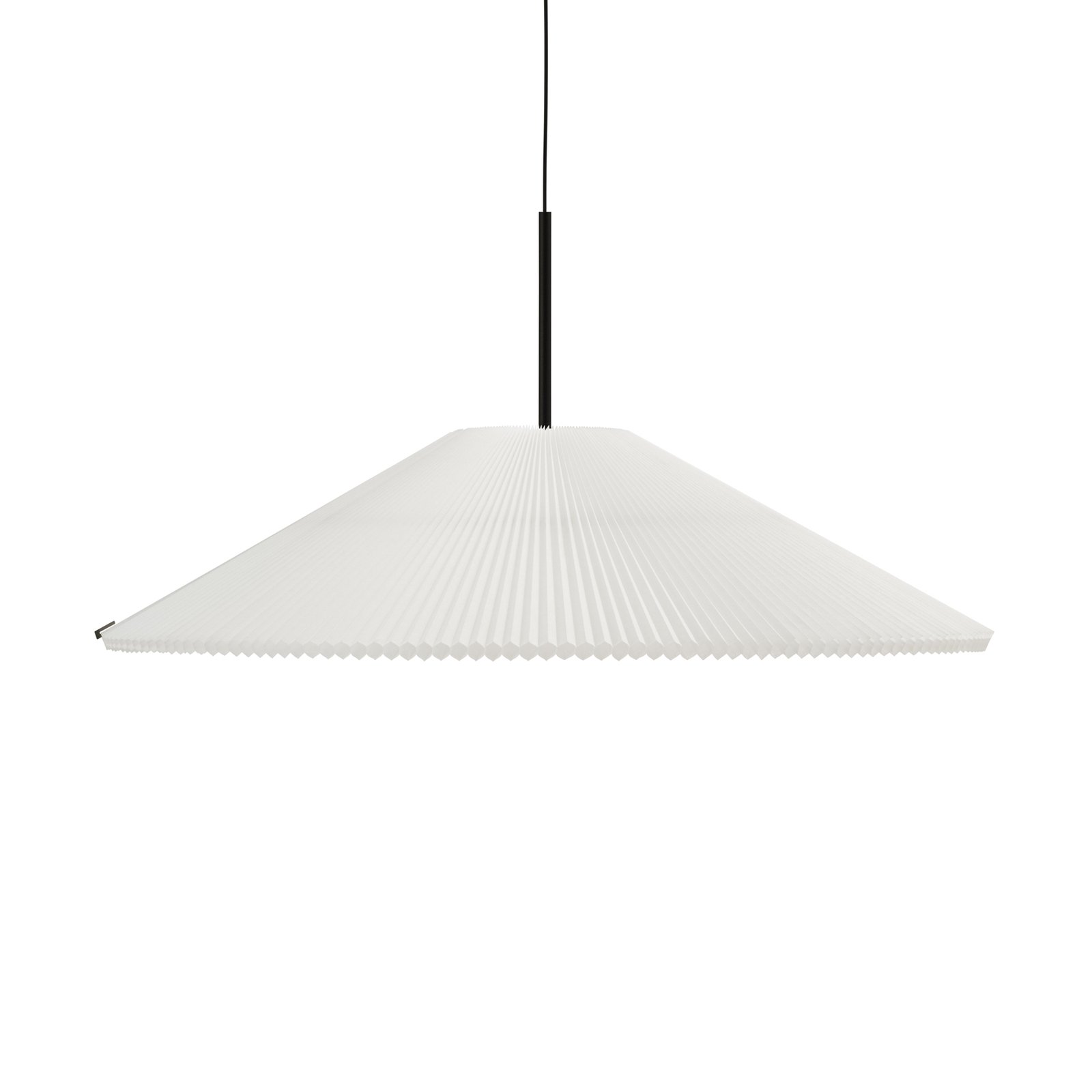 New Works LED pendant light Nebra, Ø 90 cm, white, customisable