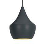 Tom Dixon Beat Fat LED κρεμαστό φωτιστικό, μαύρο