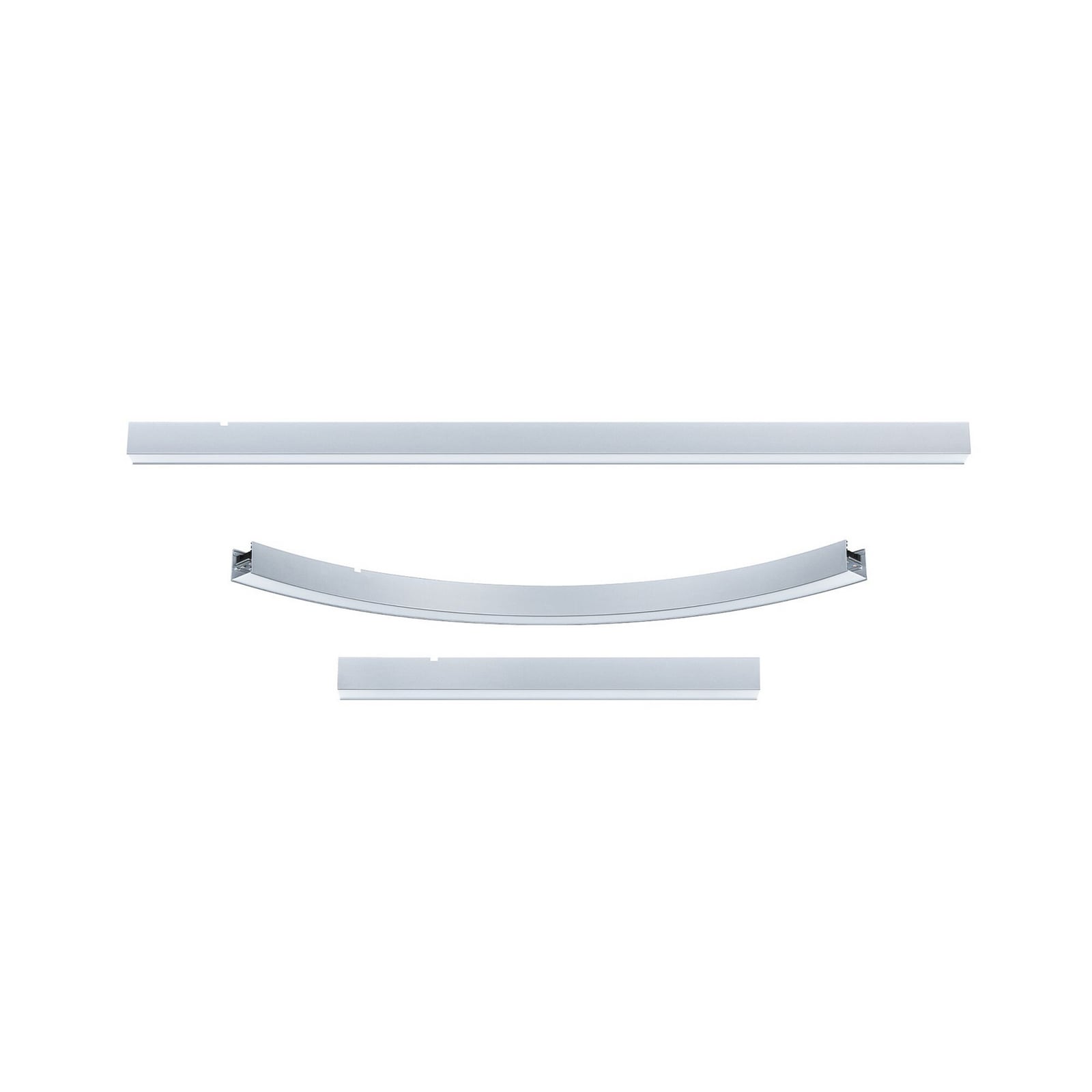 Paulmann Linion lyskanalsystem, krom, 38 W, aluminium