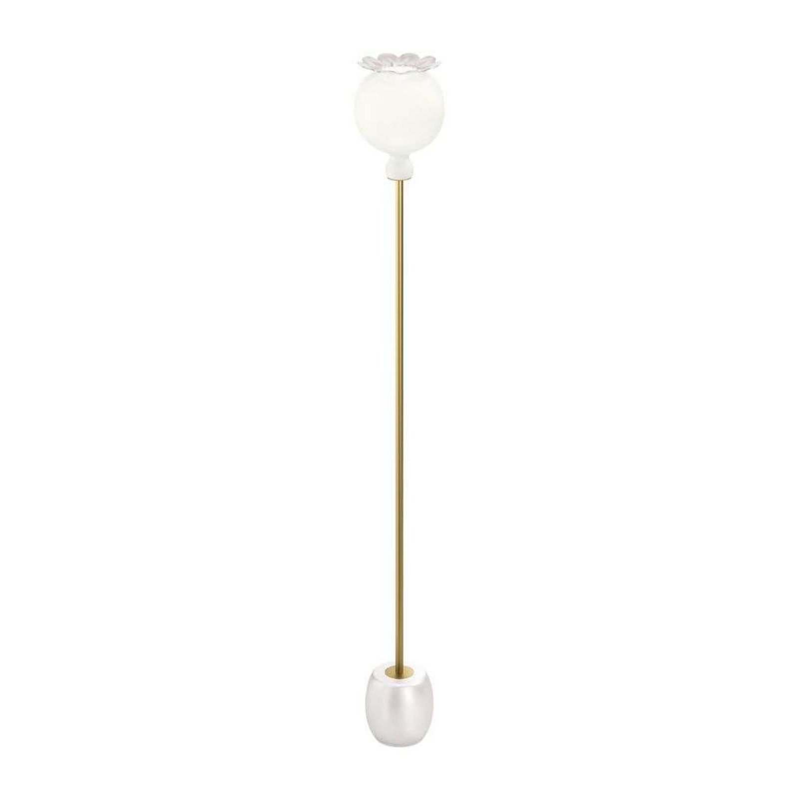 kdln Opyo floor lamp, white, height 172 cm