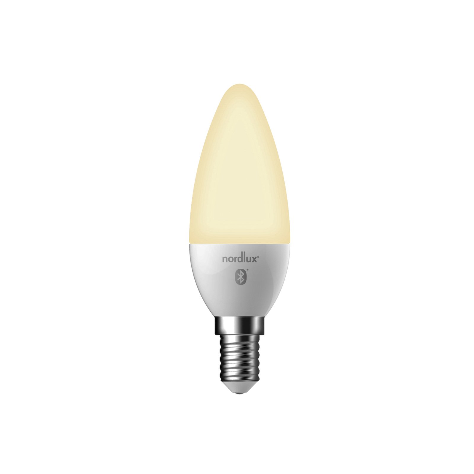 Bec Smart 4,7W (380lm) 2700K Dim. White Candle E14 - Nordlux